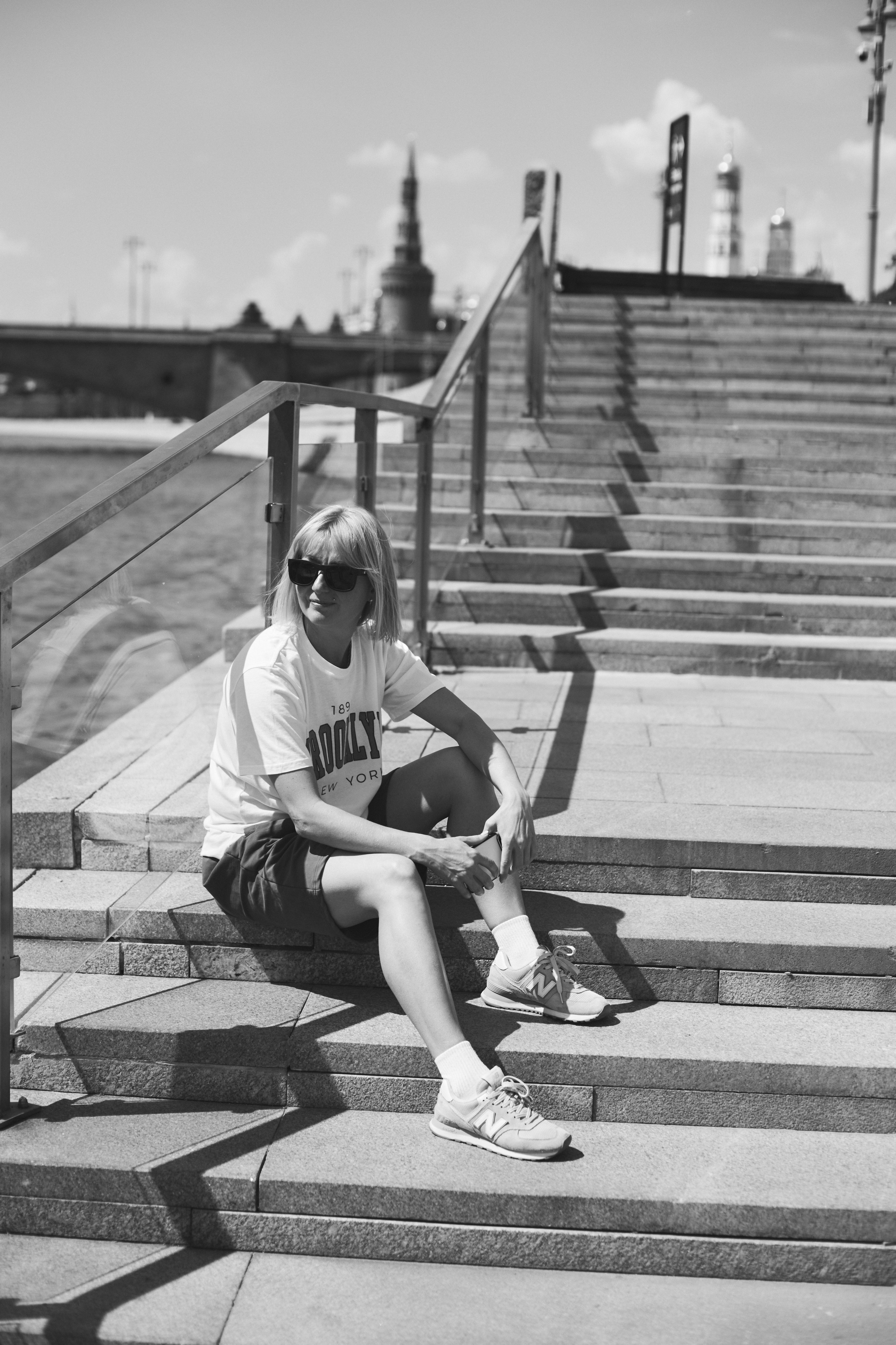 Фото прогулка по Москве в Зарядье, метро и по набережной. Анна Потявина. Фотограф Москва