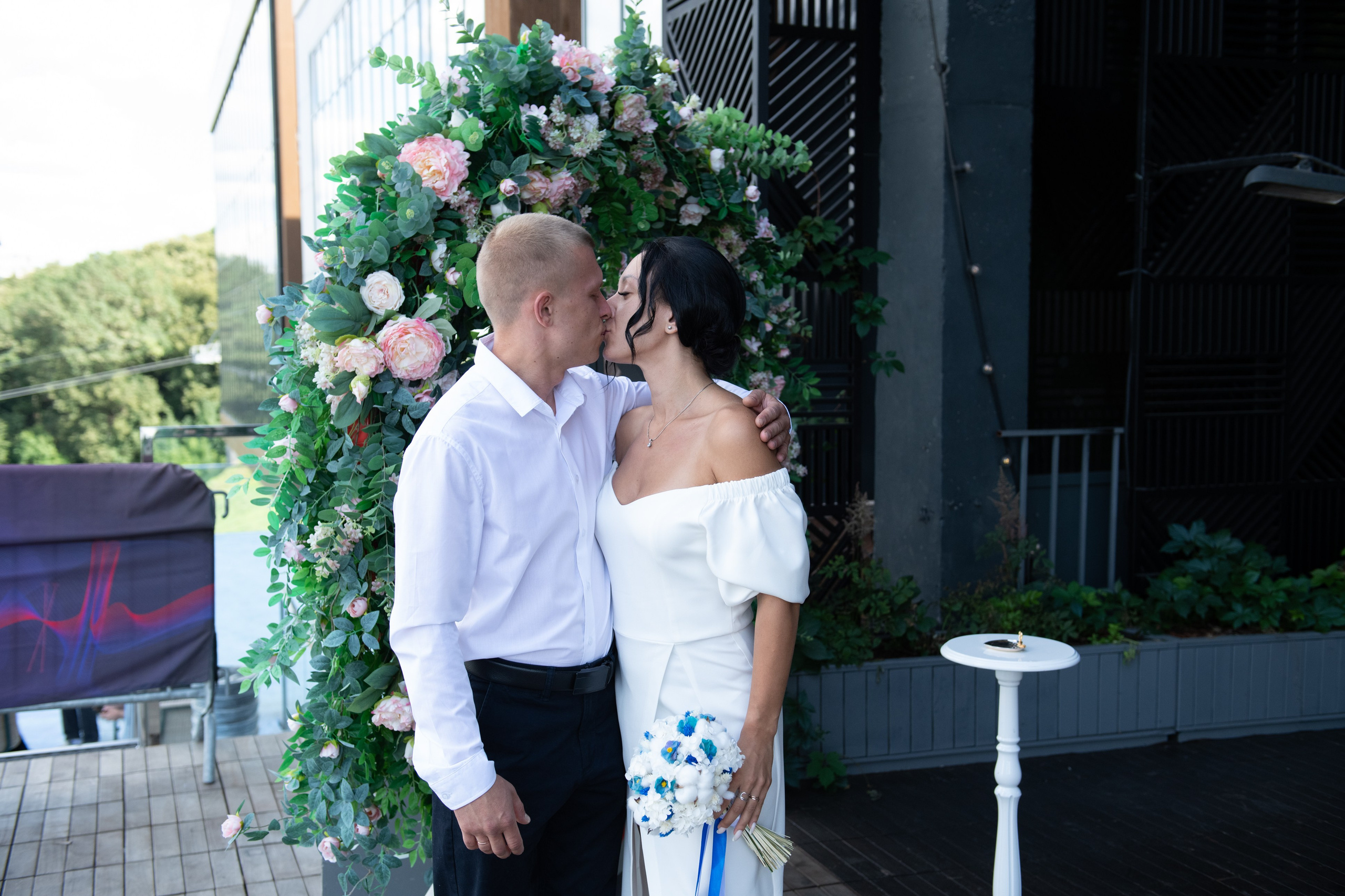 Анастасия и Дмитрий. Воробьёвы горы. Свадебный и портретный фотограф в Москве Галина Борисова