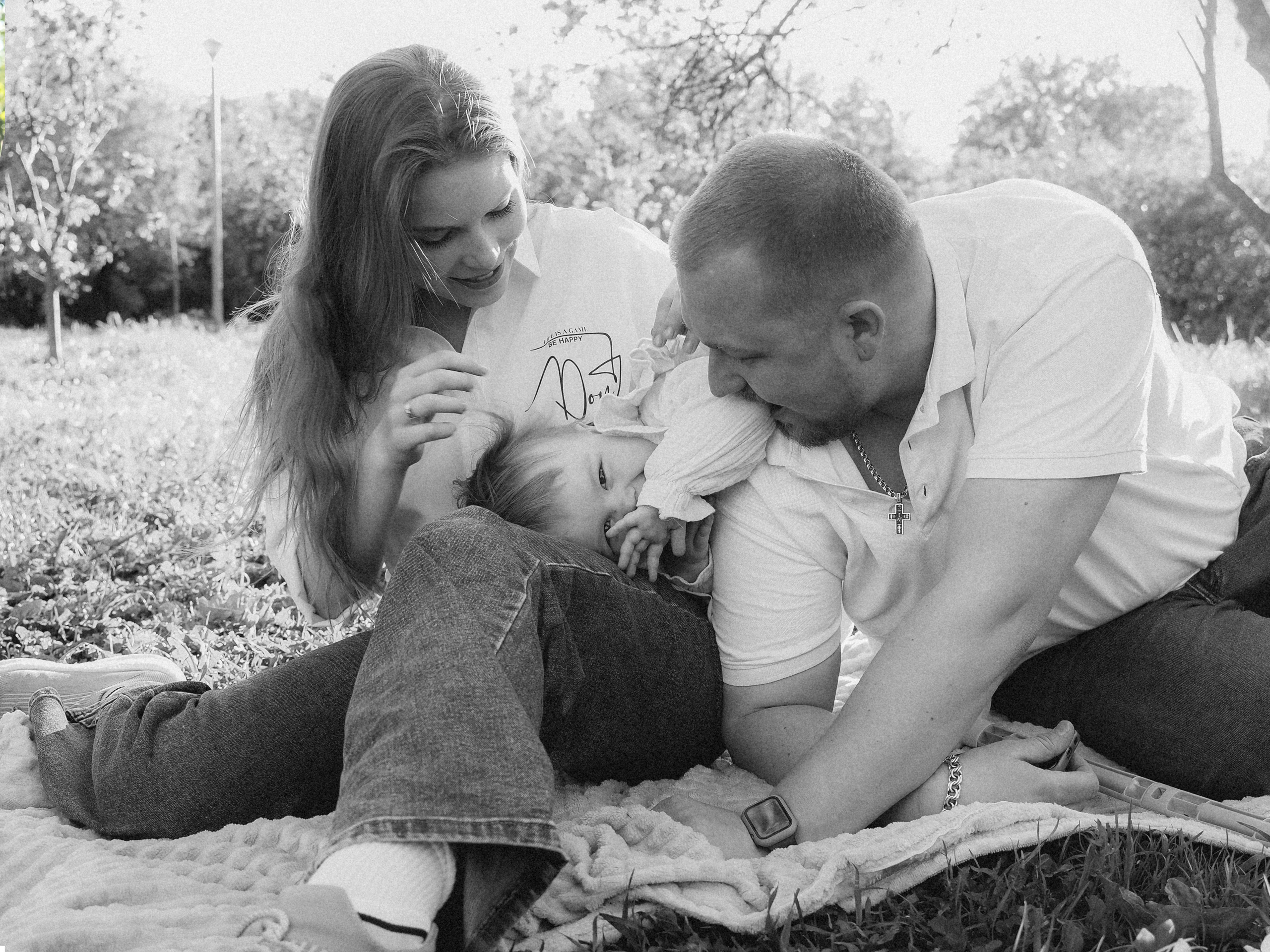 Аня и семья. Фотограф в Москве — Сергей Люкшинов