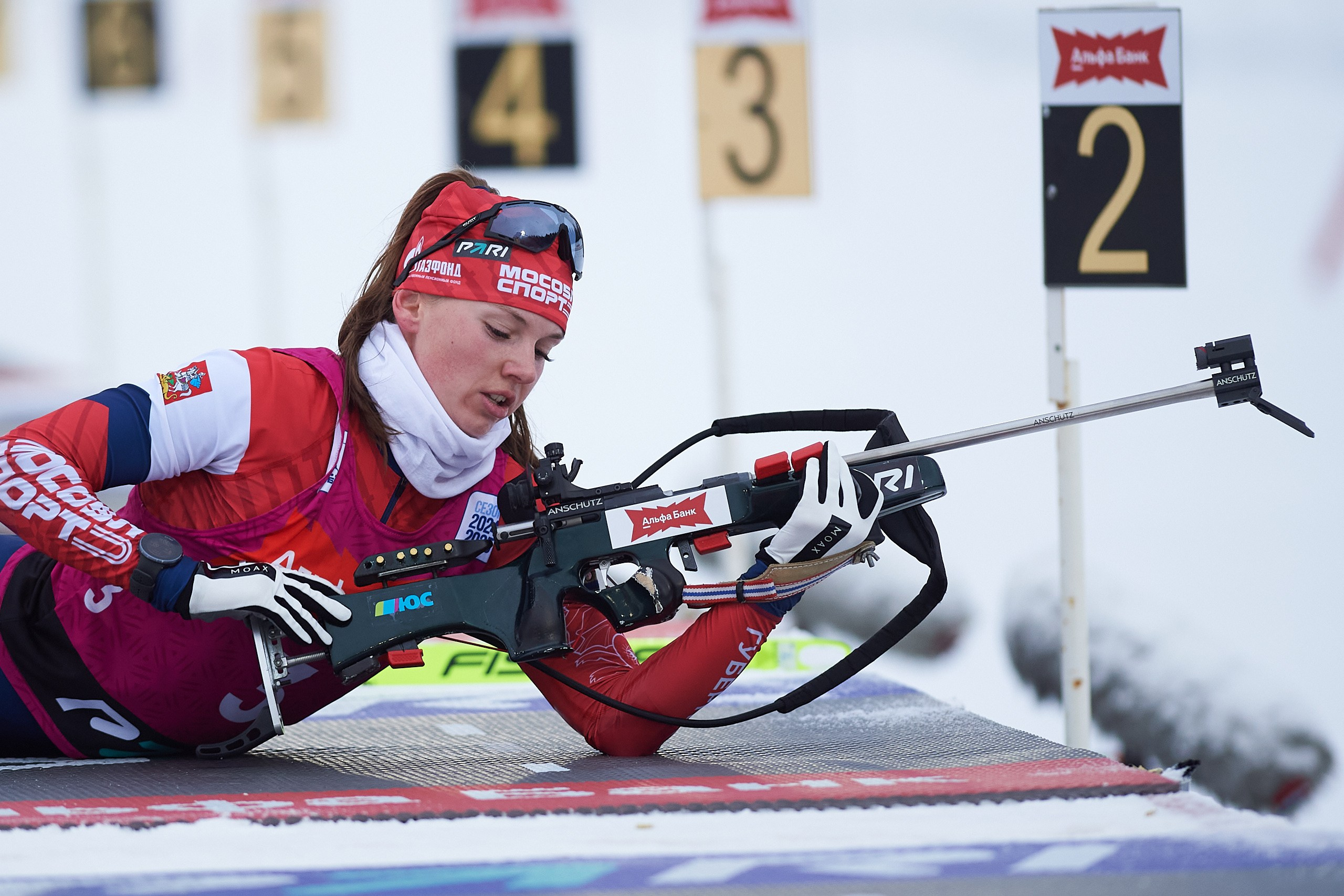 Биатлон. Чемпионат России — 2024/2025, 3-й этап, Ижевск. Ижевская винтовка. Спортивный репортажный фотограф в Ижевске Сергей Мерзляков