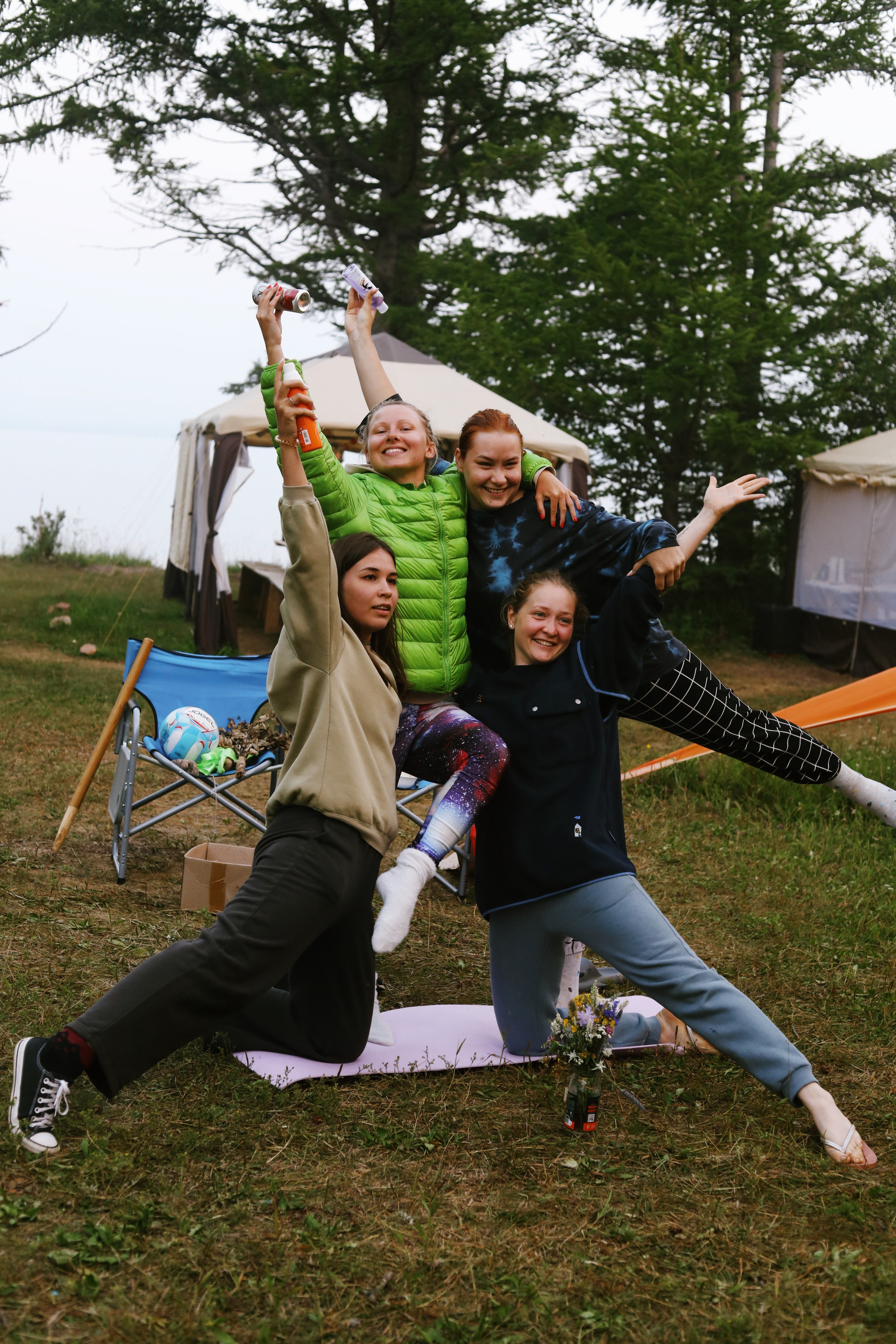 Лето 2024 / палатки. 1642 — первый лагерь для взрослых на Байкале