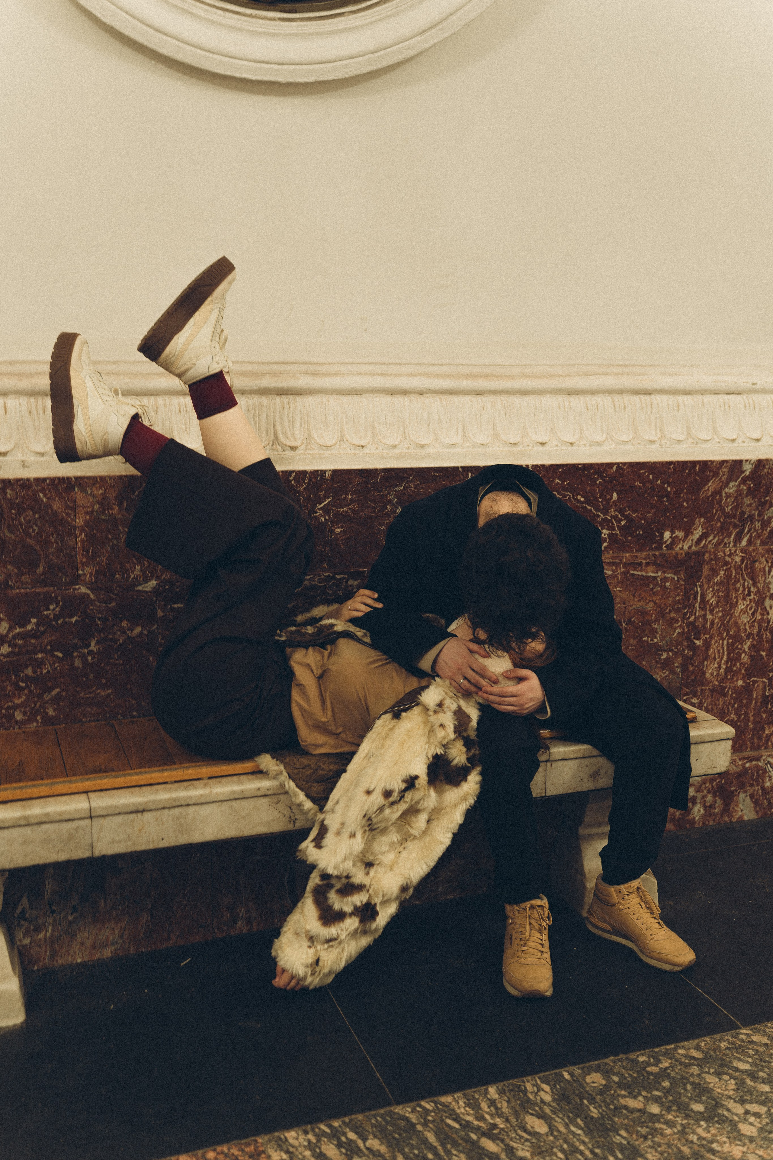 НОВОГОДНЯЯ ФОТОСЕСИИЯ ПАРЫ В МЕТРО ЛЮБОВЬ. Профессиональный фотограф, Санкт-Петербург — Виктория Богомолова