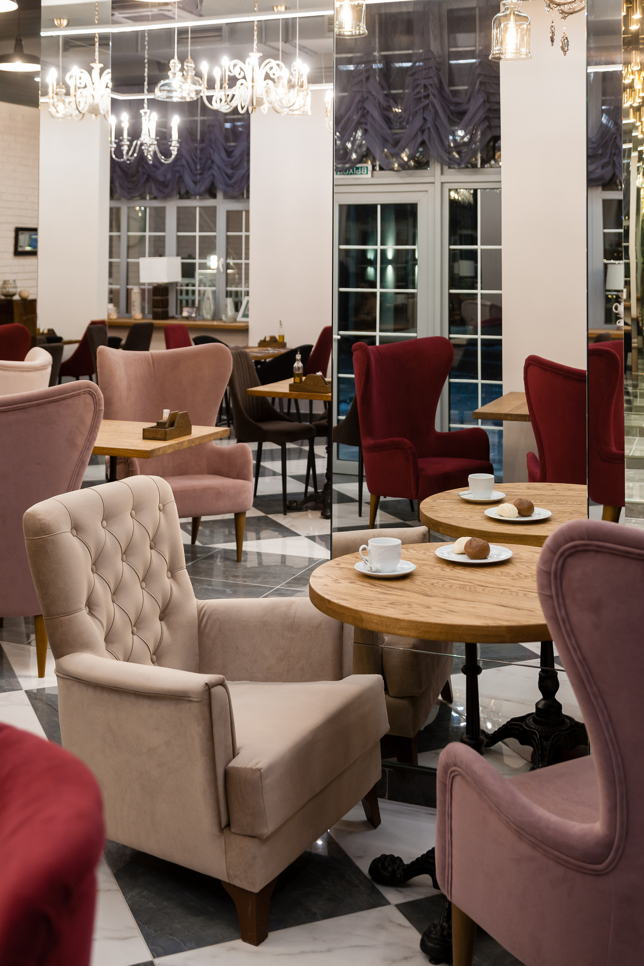 Restaurant Assembly. Interior designer Nataliia Iksanova