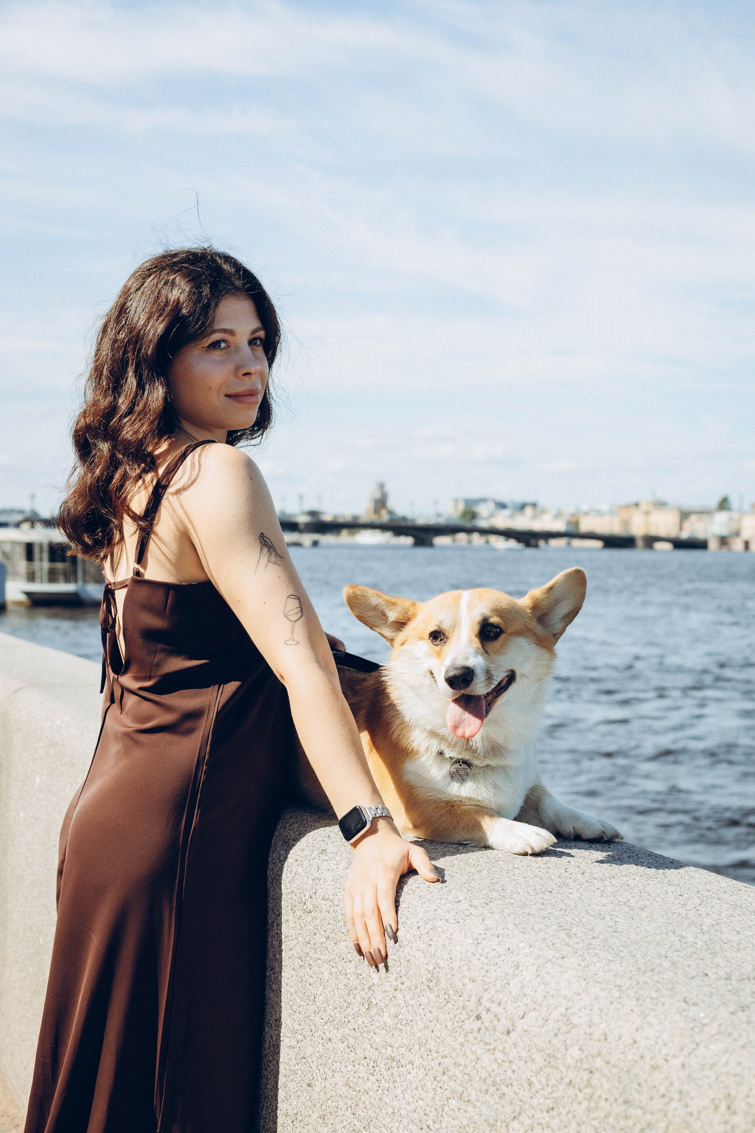 Фотосессия с собакой. Фотограф в Санкт-Петербурге Полина