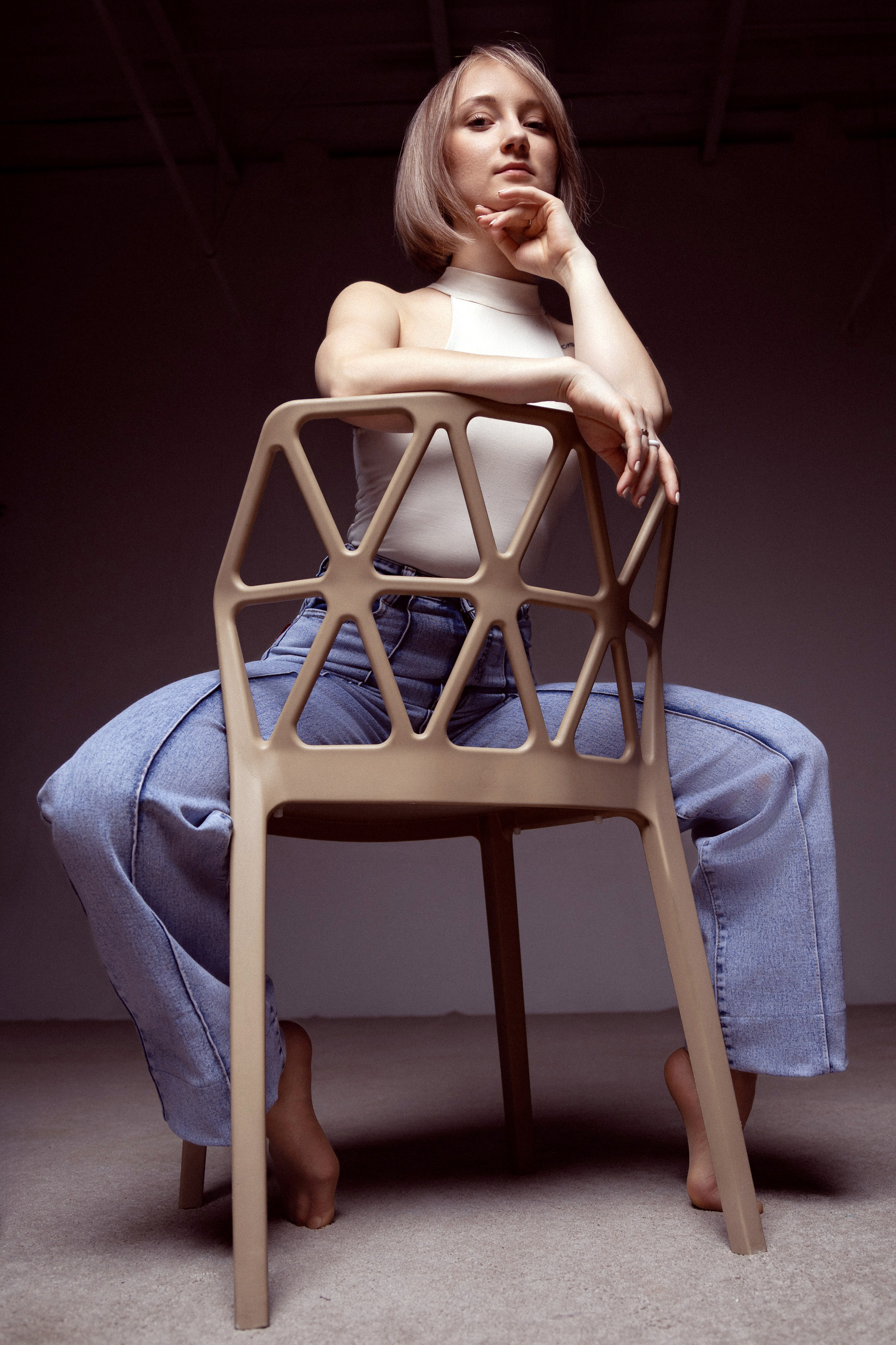 Женский портрет. Фотограф Полозов. В Москве