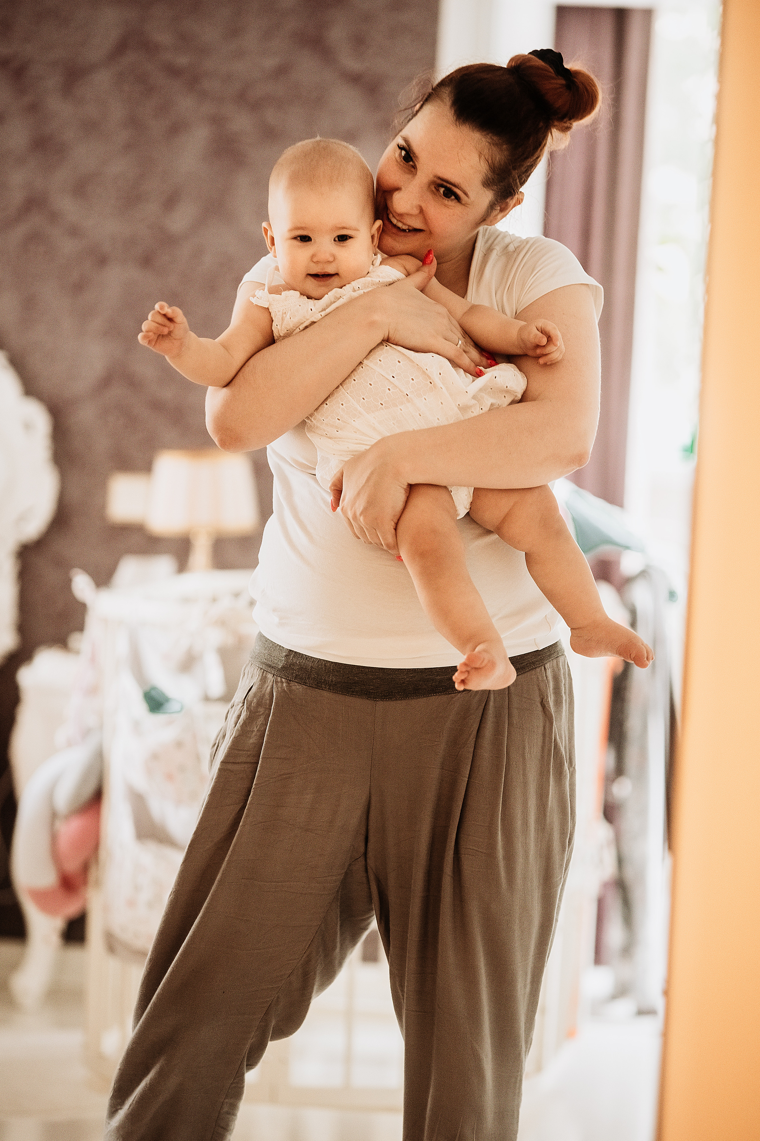 Людмила и Анютка. Фотограф Хабаровск| Яна Золотова LifeStyle портрет, в ожидании, пары,