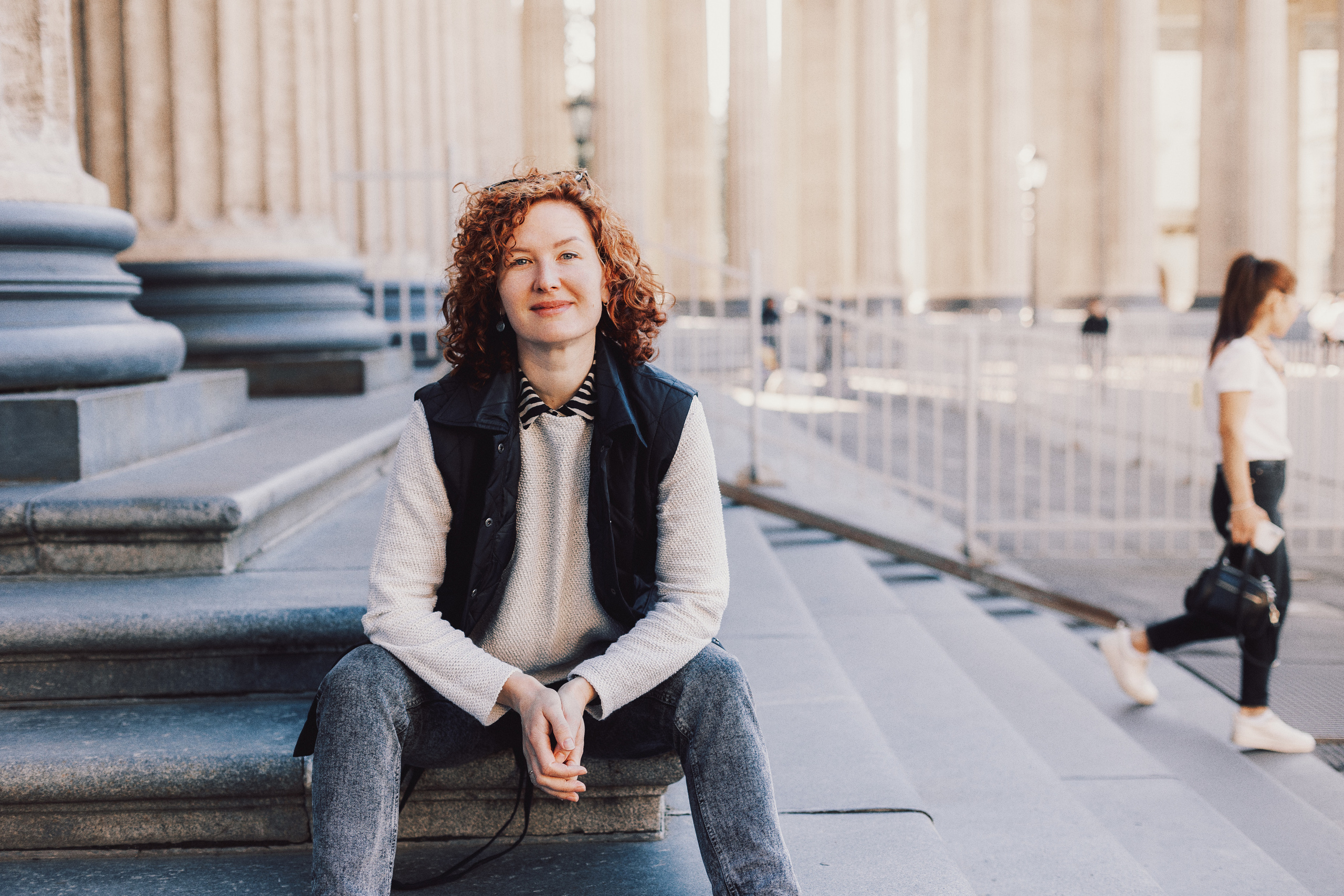 Лена. Прогулка по Питеру. Фотограф Хабаровск| Яна Золотова LifeStyle портрет, в ожидании, пары,