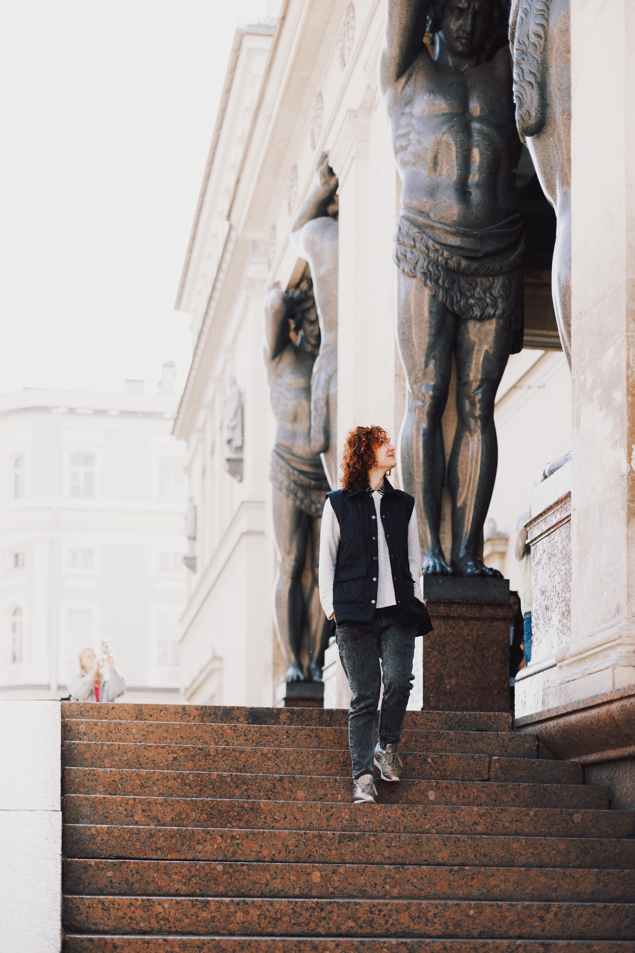 Лена. Прогулка по Питеру. Фотограф Хабаровск| Яна Золотова LifeStyle портрет, в ожидании, пары,