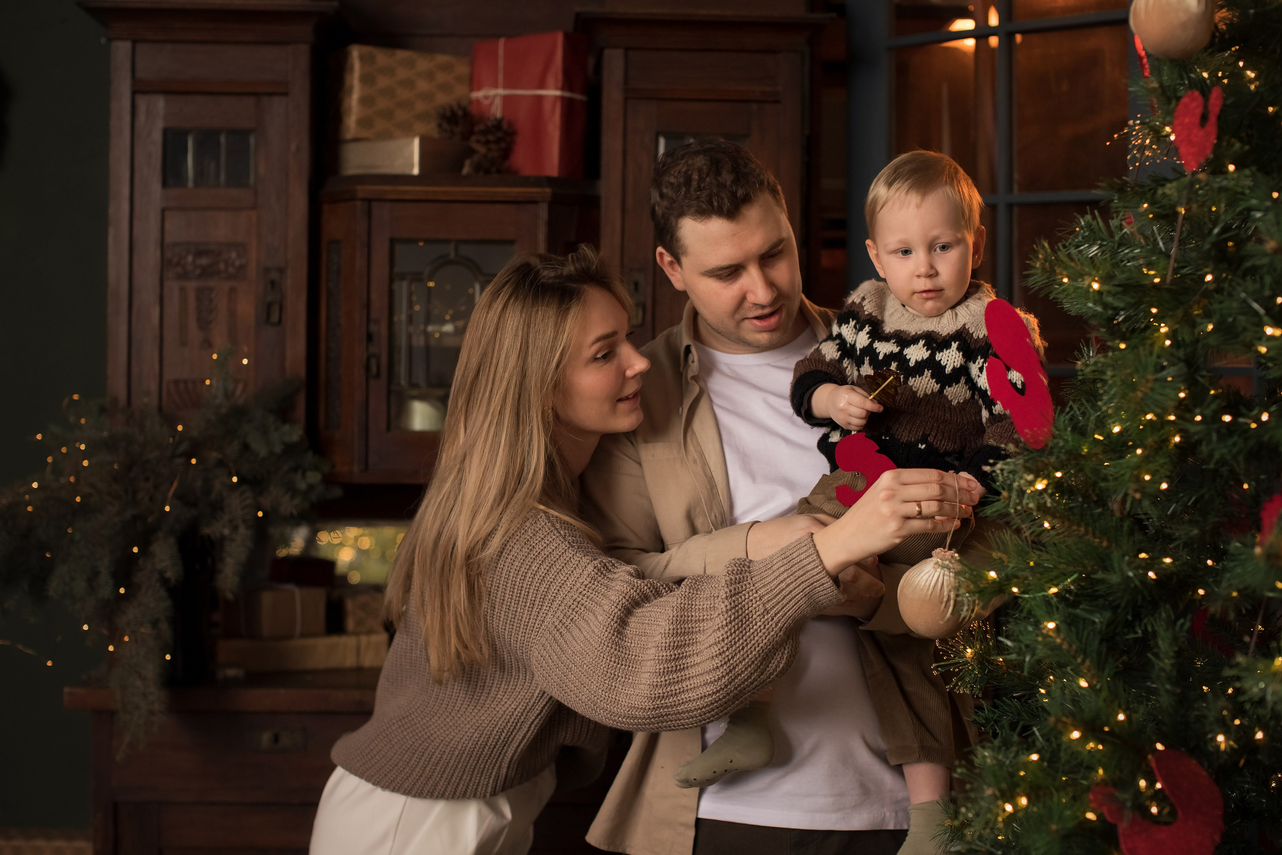 В теплых огоньках. Семейный и детский фотограф в Саратове Полина Коткина