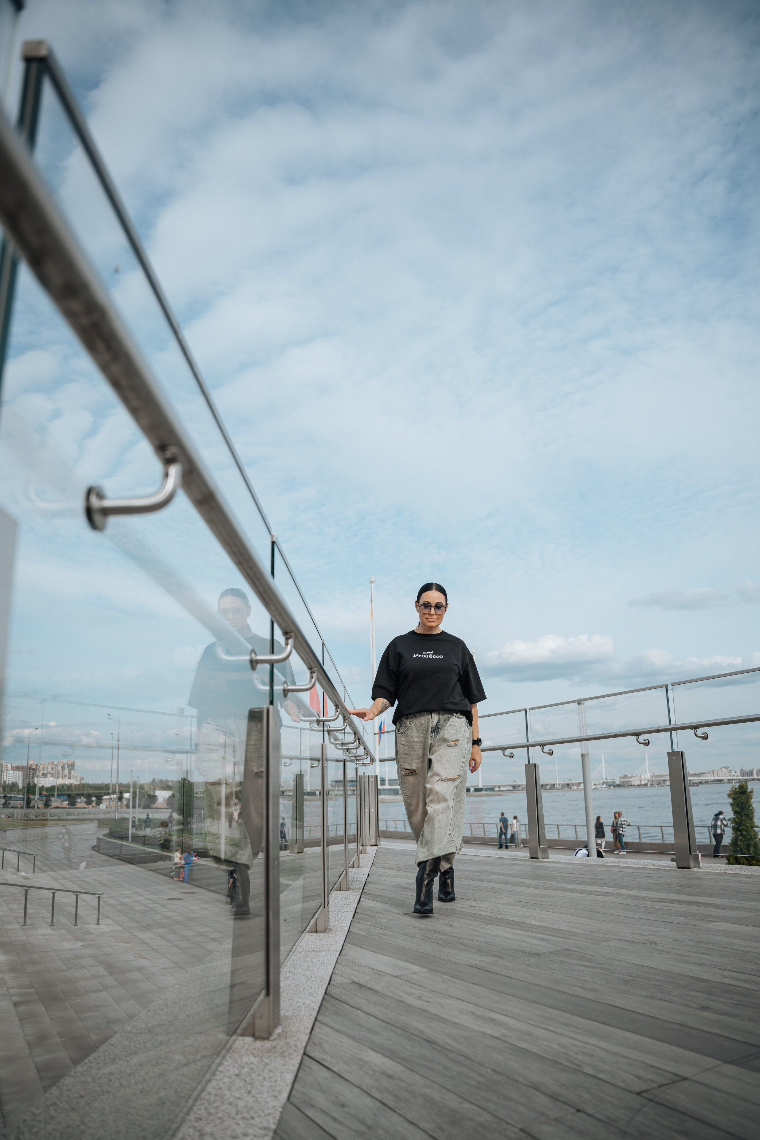 Елена. Лахта центр. Портретный фотограф в Санкт-Петербурге Дмитриева Наталия