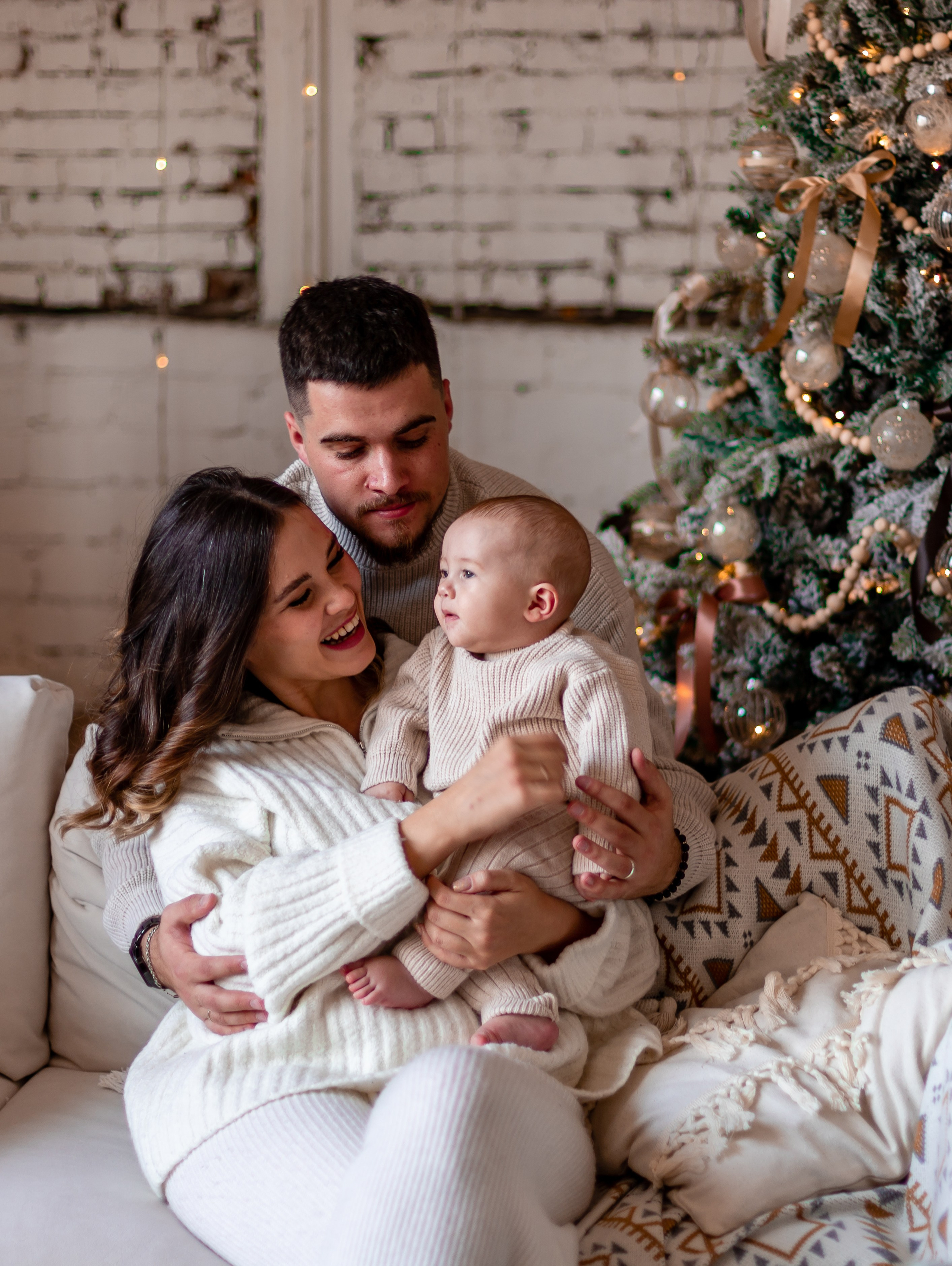Семейная Новогодняя фотосессия. Семейный и детский фотограф в Хабаровске Алевтина Проскурякова