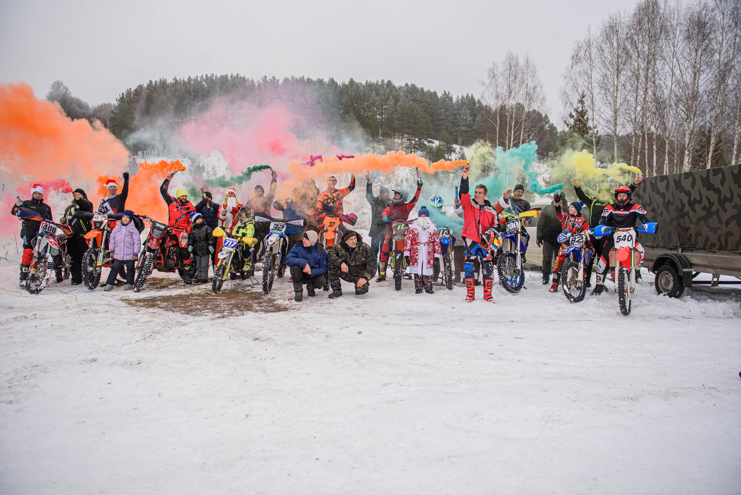 Предновогодняя тренировка в Павлово. Мотофотограф в Нижнем Новгороде Динара Зуйкова