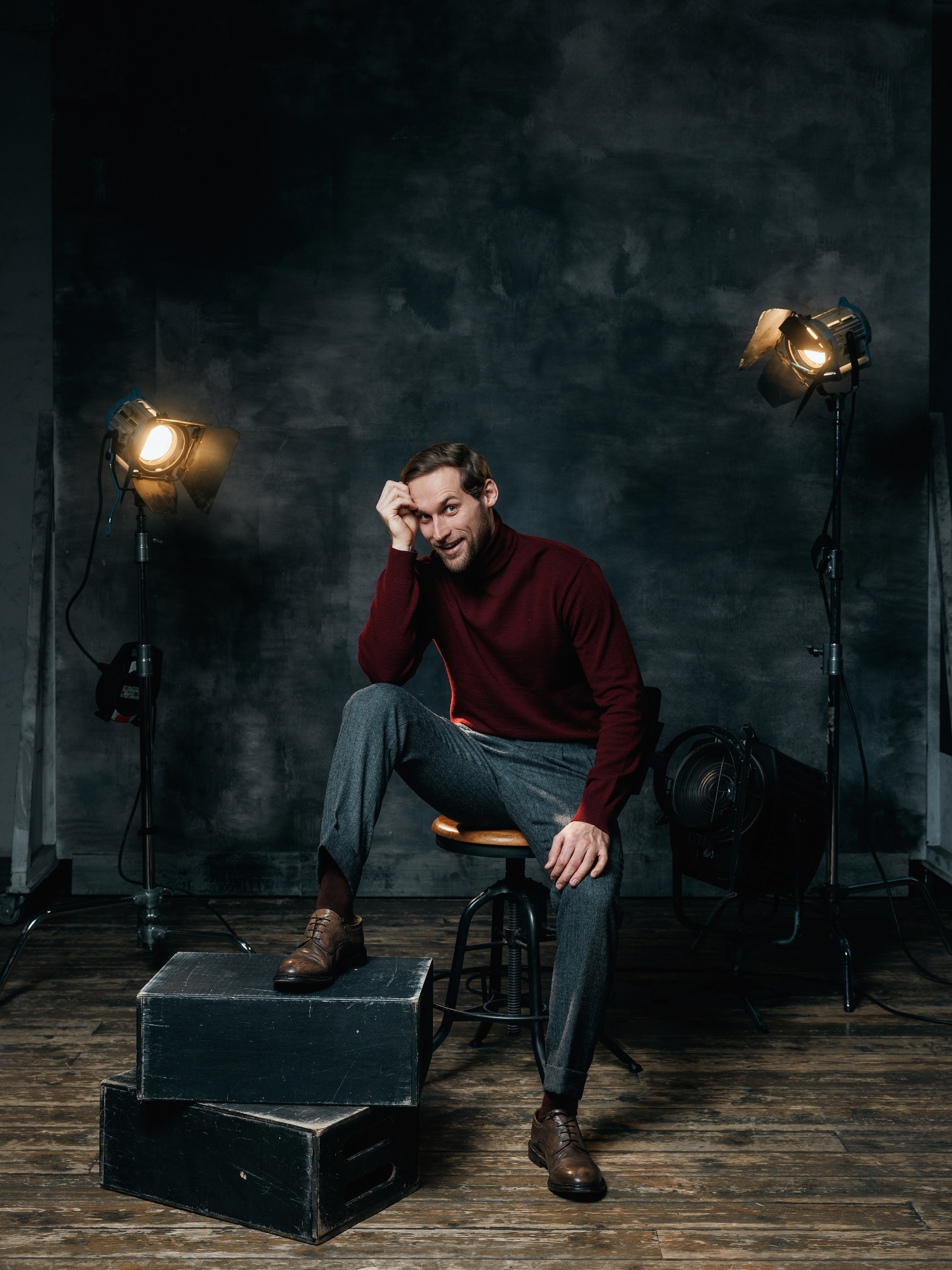 Мужской портрет. Фотограф Виталий Хайлов, Екатеринбург