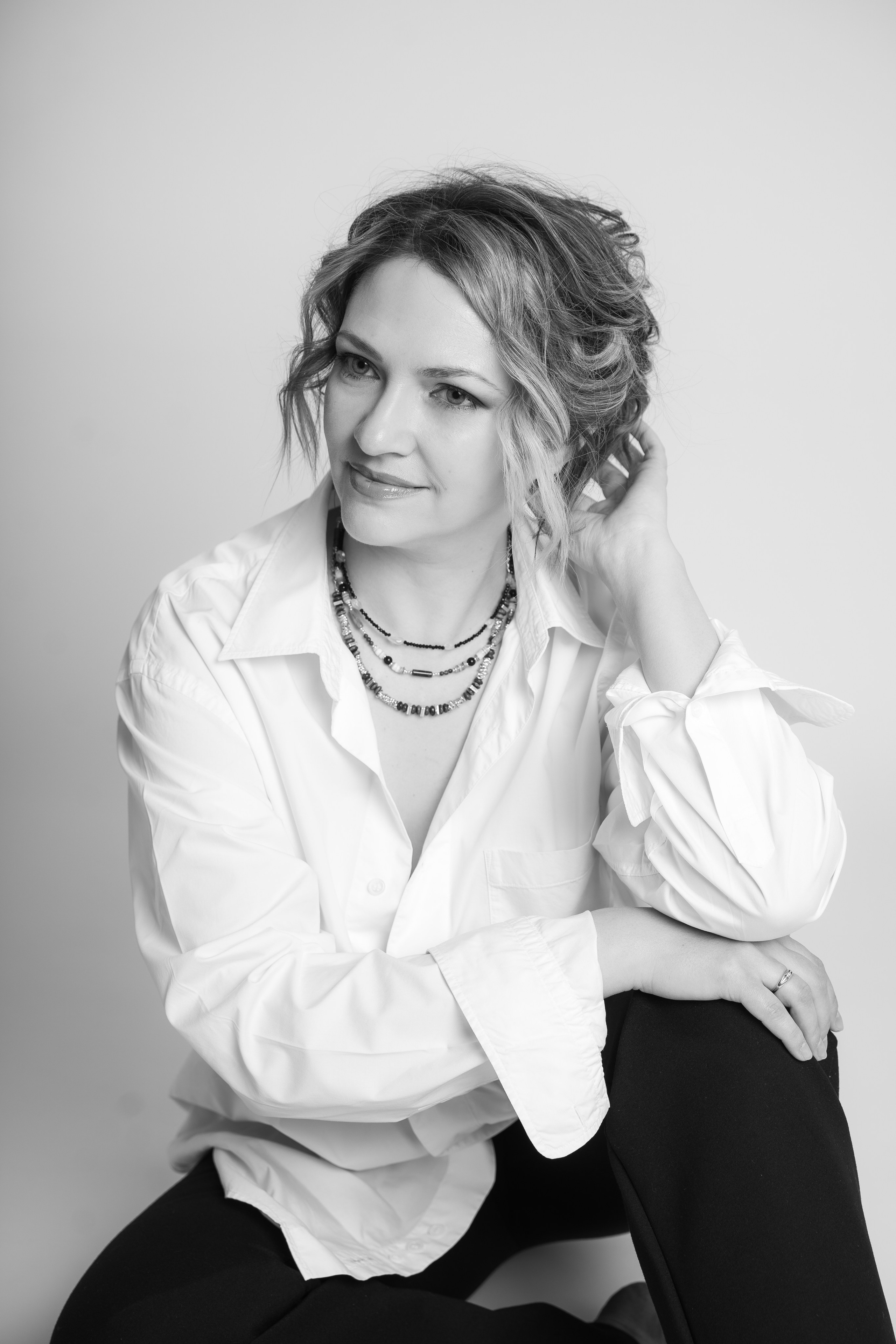 Черно-белая фотосессия