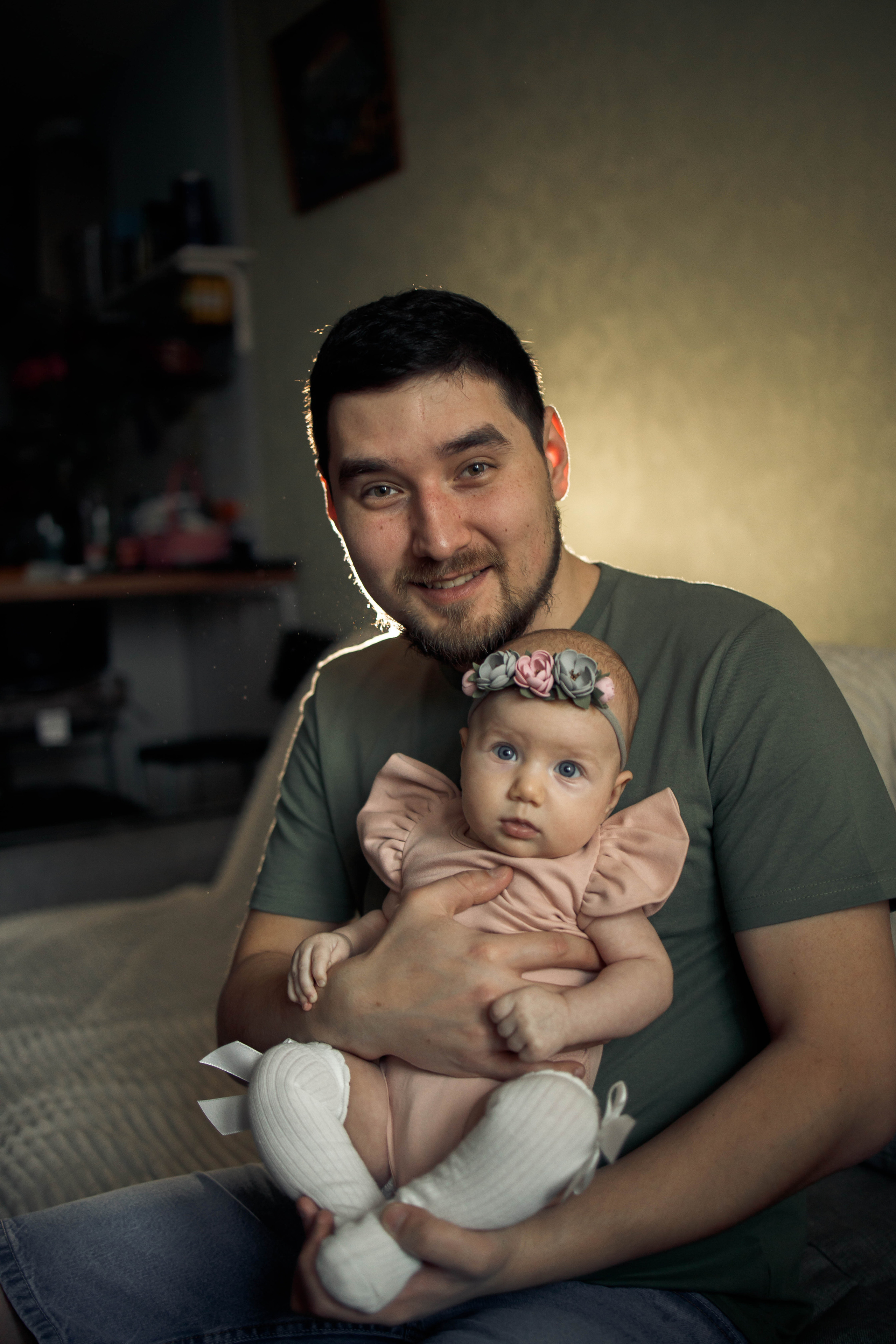 Анастасия, домашняя семейная съемка. Фотограф в Красногорске Инна Романова, индивидуальные съемки, лавстори