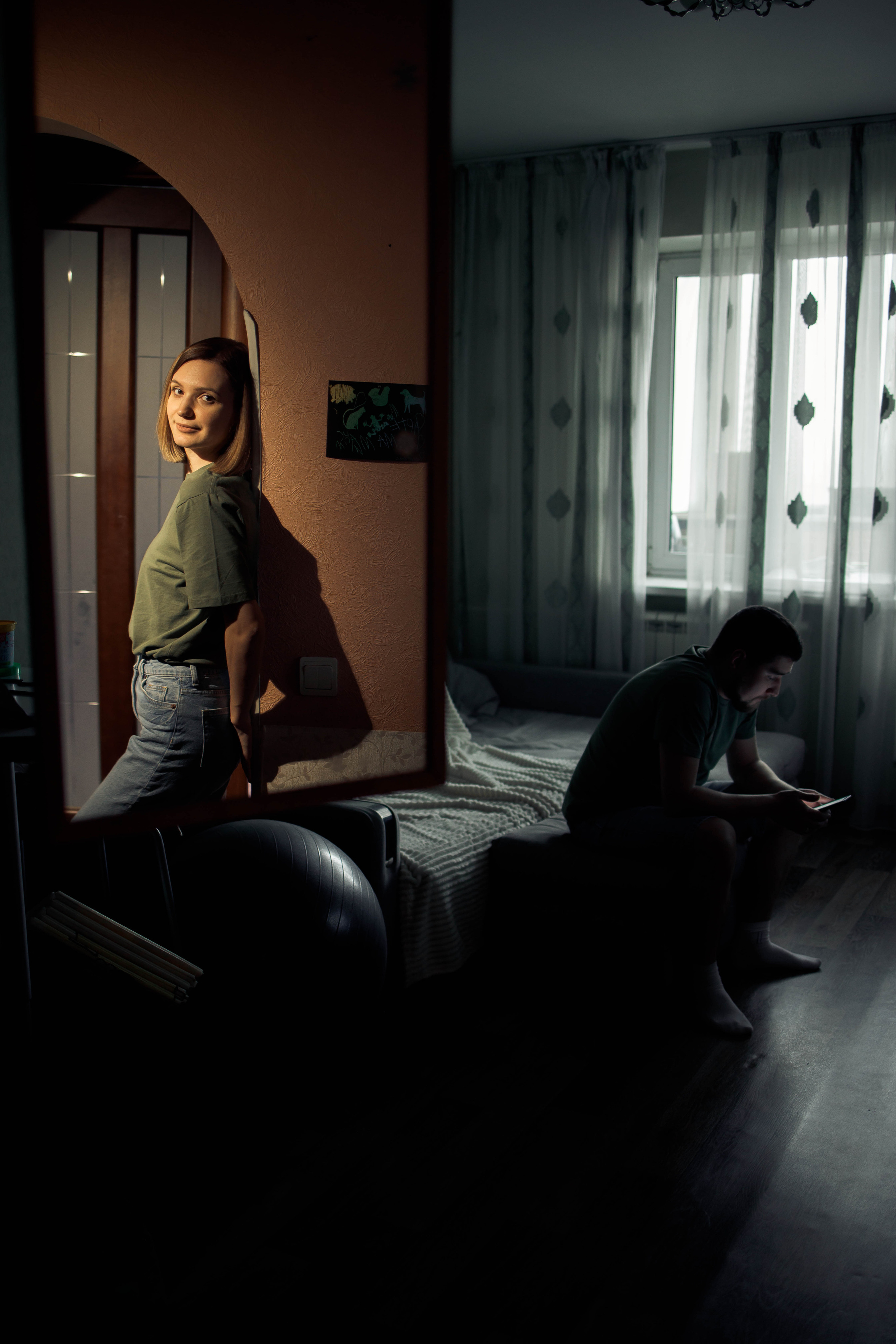 Анастасия, домашняя семейная съемка. Фотограф в Красногорске Инна Романова, индивидуальные съемки, лавстори