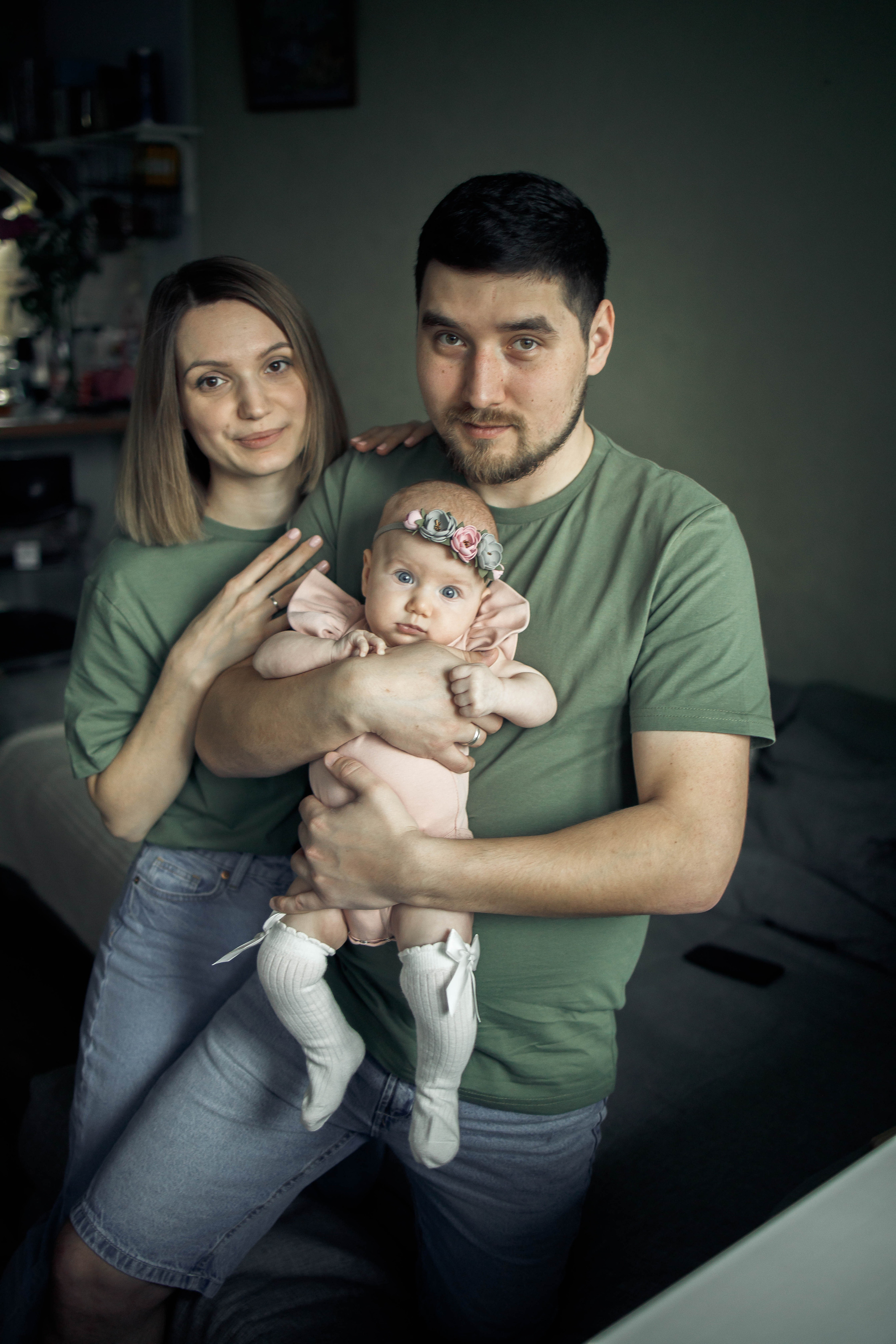 Анастасия, домашняя семейная съемка. Фотограф в Красногорске Инна Романова, индивидуальные съемки, лавстори