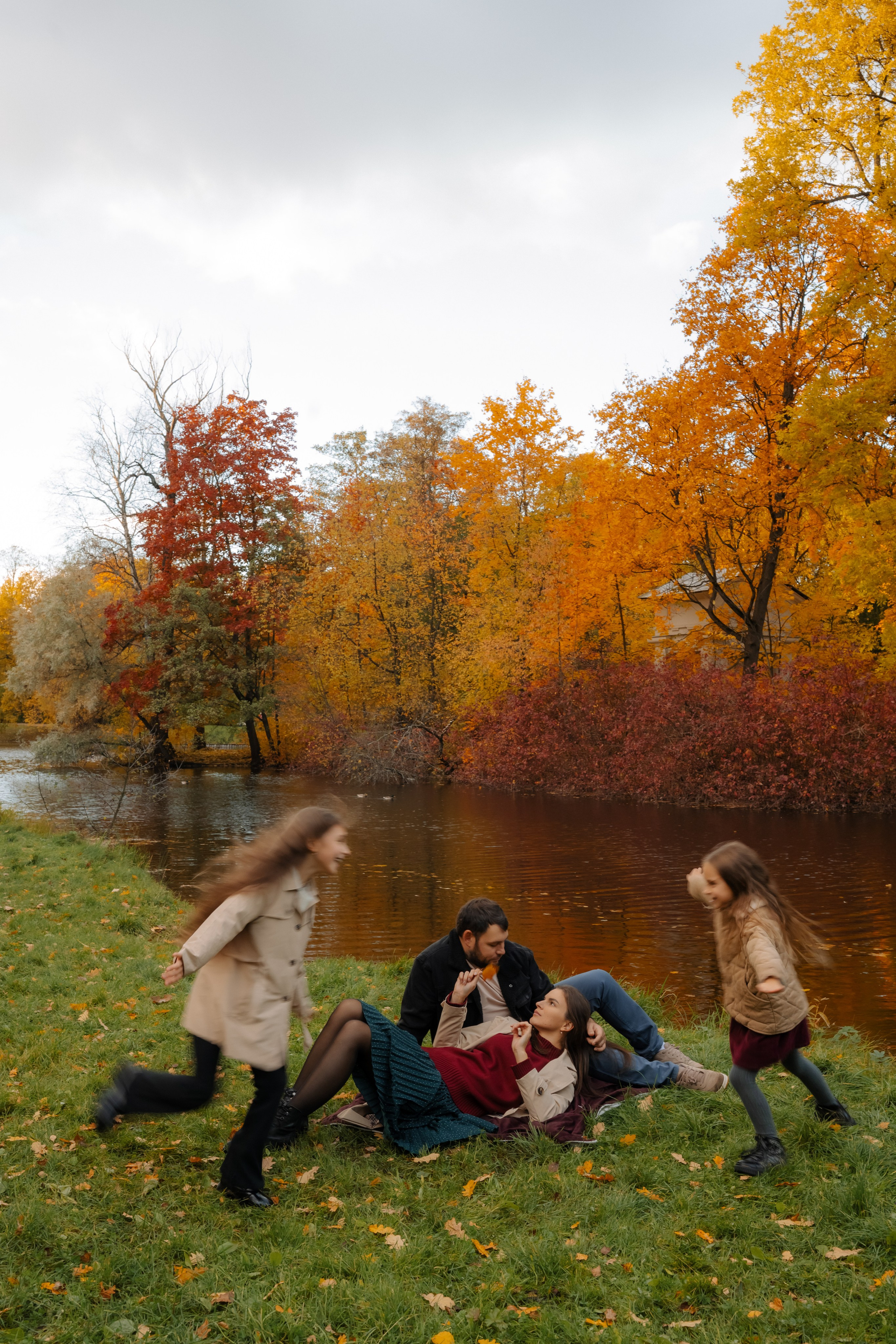 Надя, Женя, Николь и Даша. Дьяконова Валерия семейный и детский фотограф в Санкт-Петербурге
