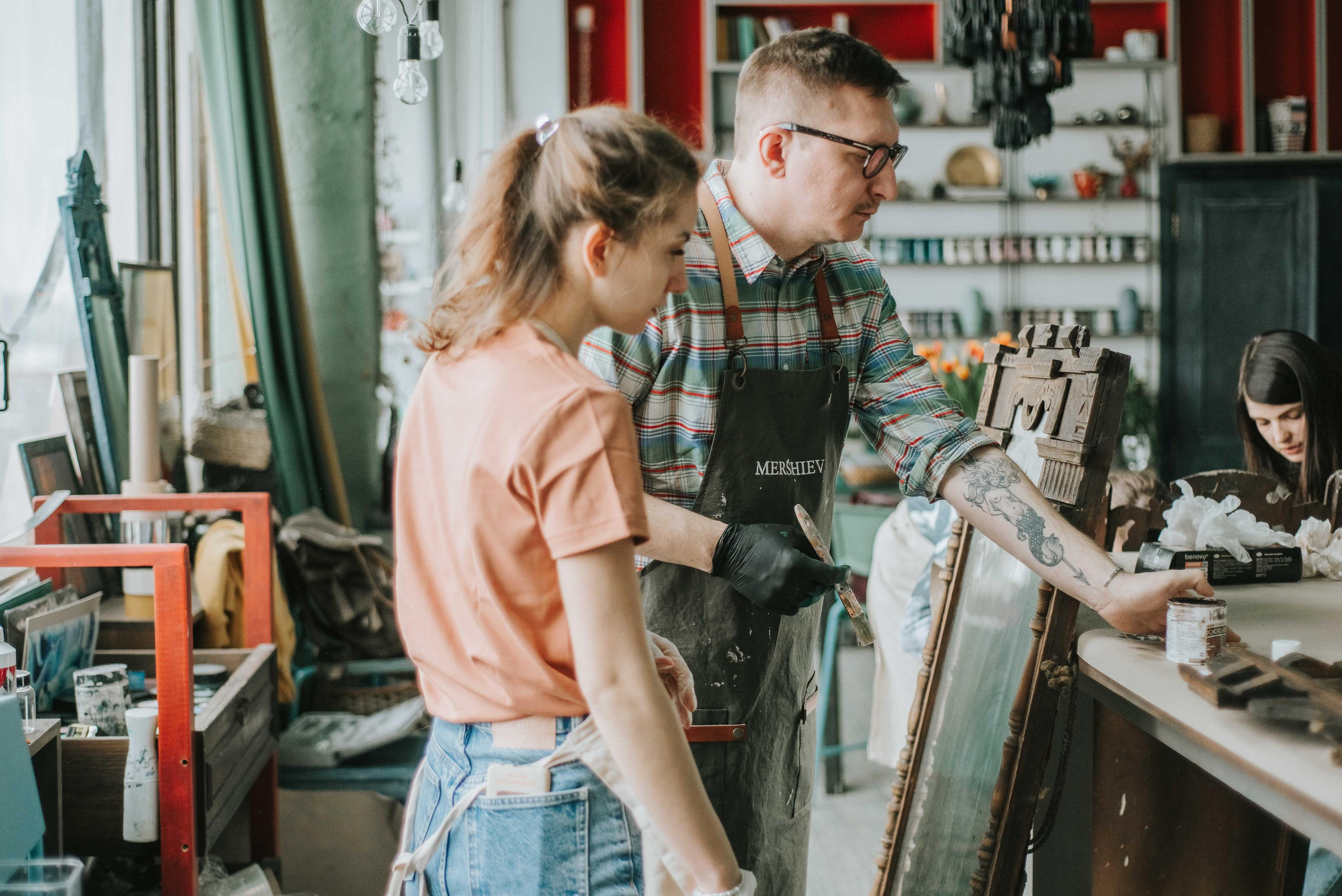 Репортаж для «Красят тут»