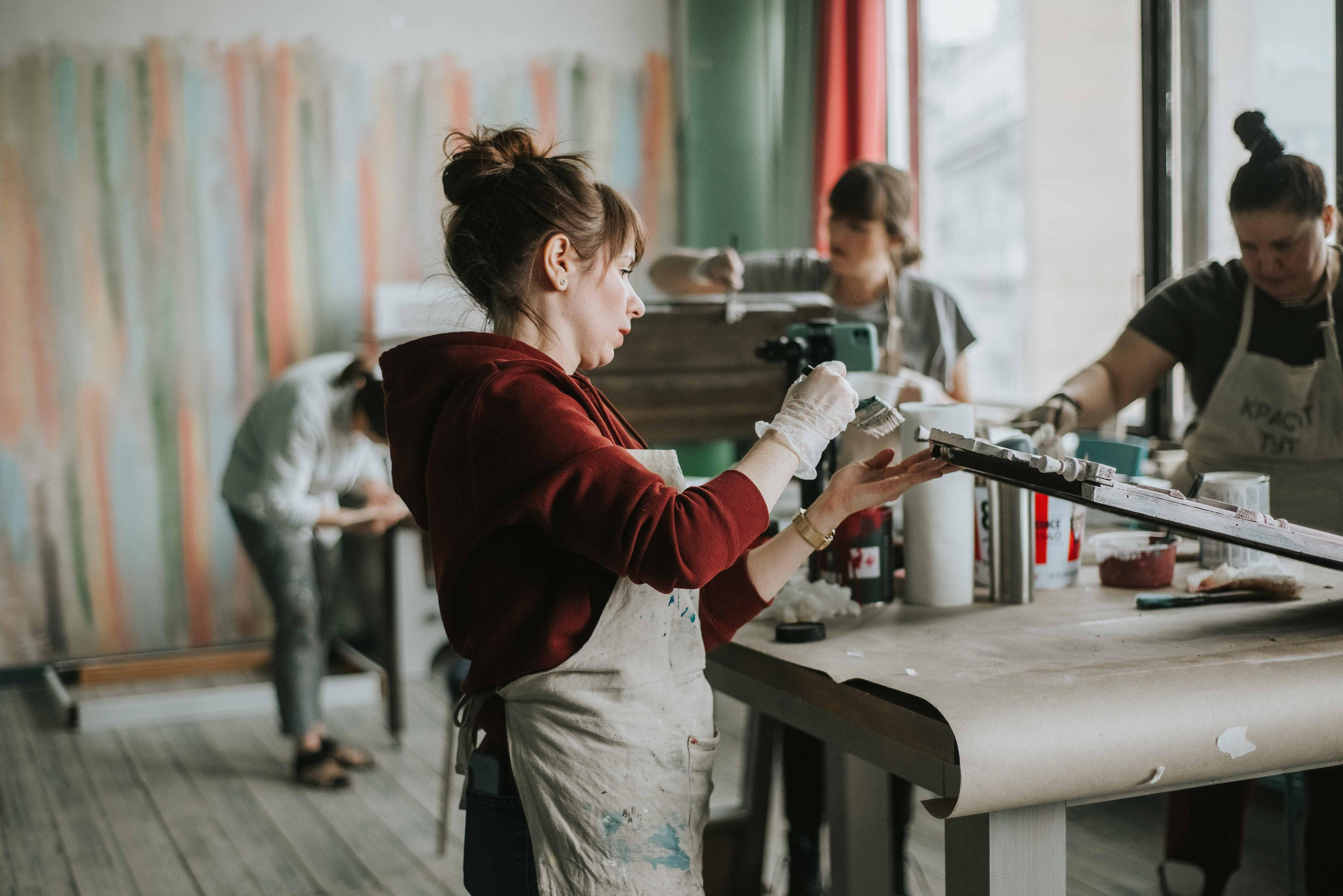 Репортаж для «Красят тут»