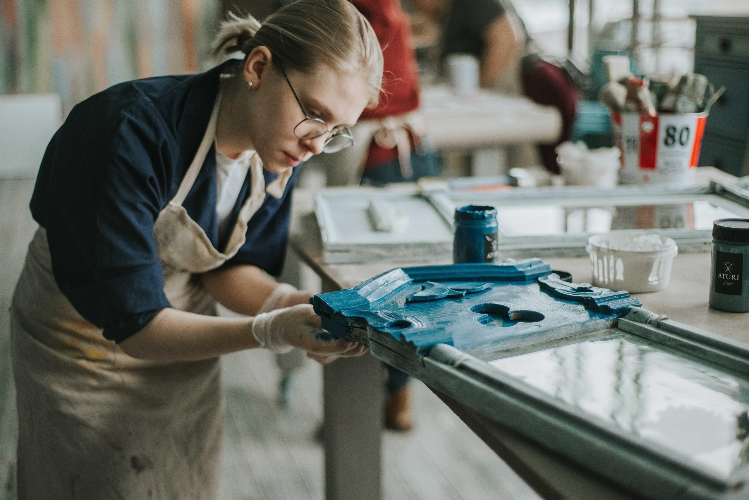 Репортаж для «Красят тут»