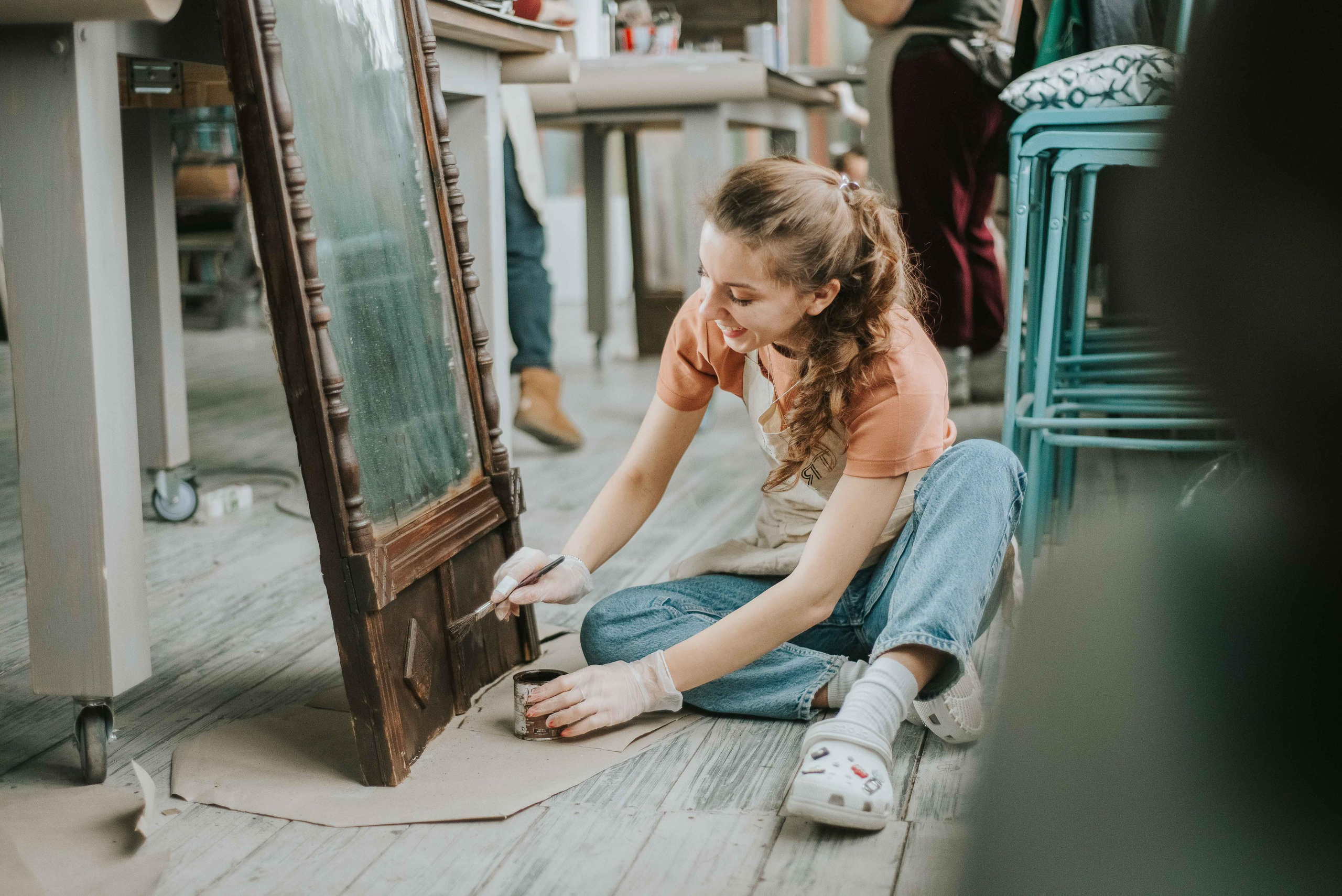 Репортаж для «Красят тут»