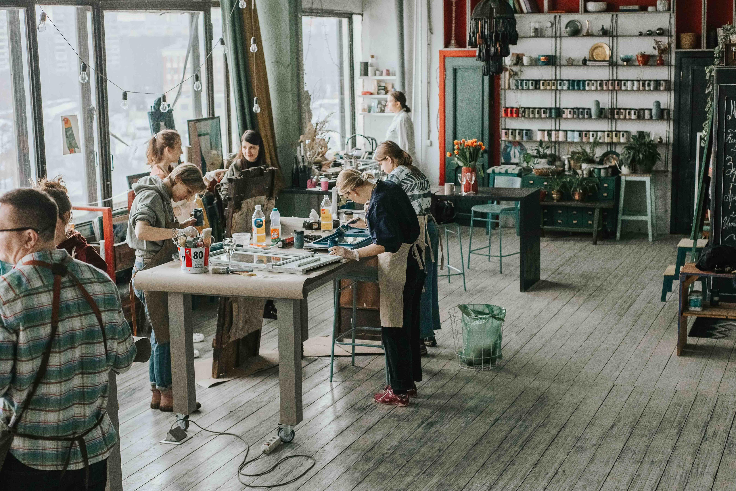 Репортаж для «Красят тут»