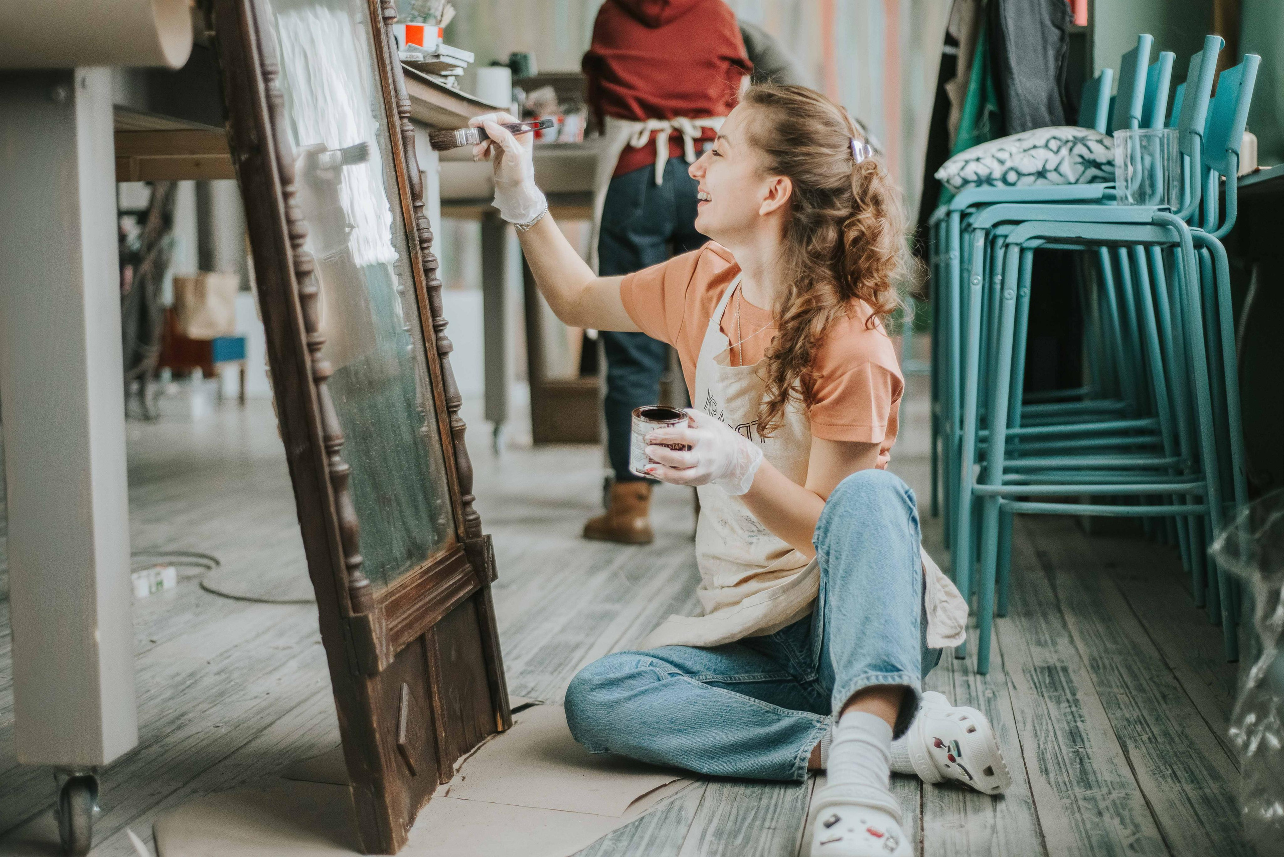 Репортаж для «Красят тут»