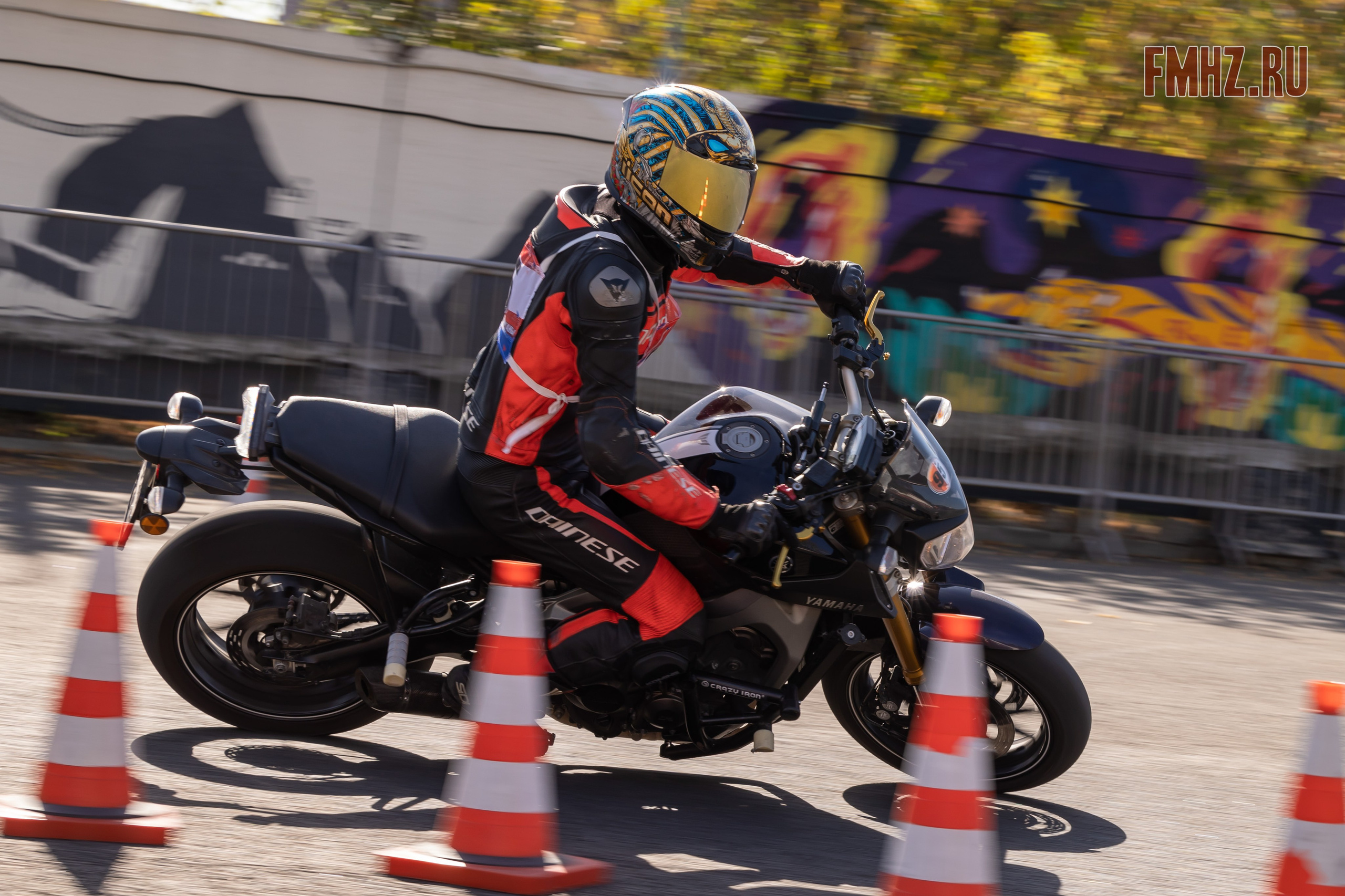 Соревнования по мотоджимхане на площадке Мосгортранс 15.09.2024. Фотограф Владимир Охрименко