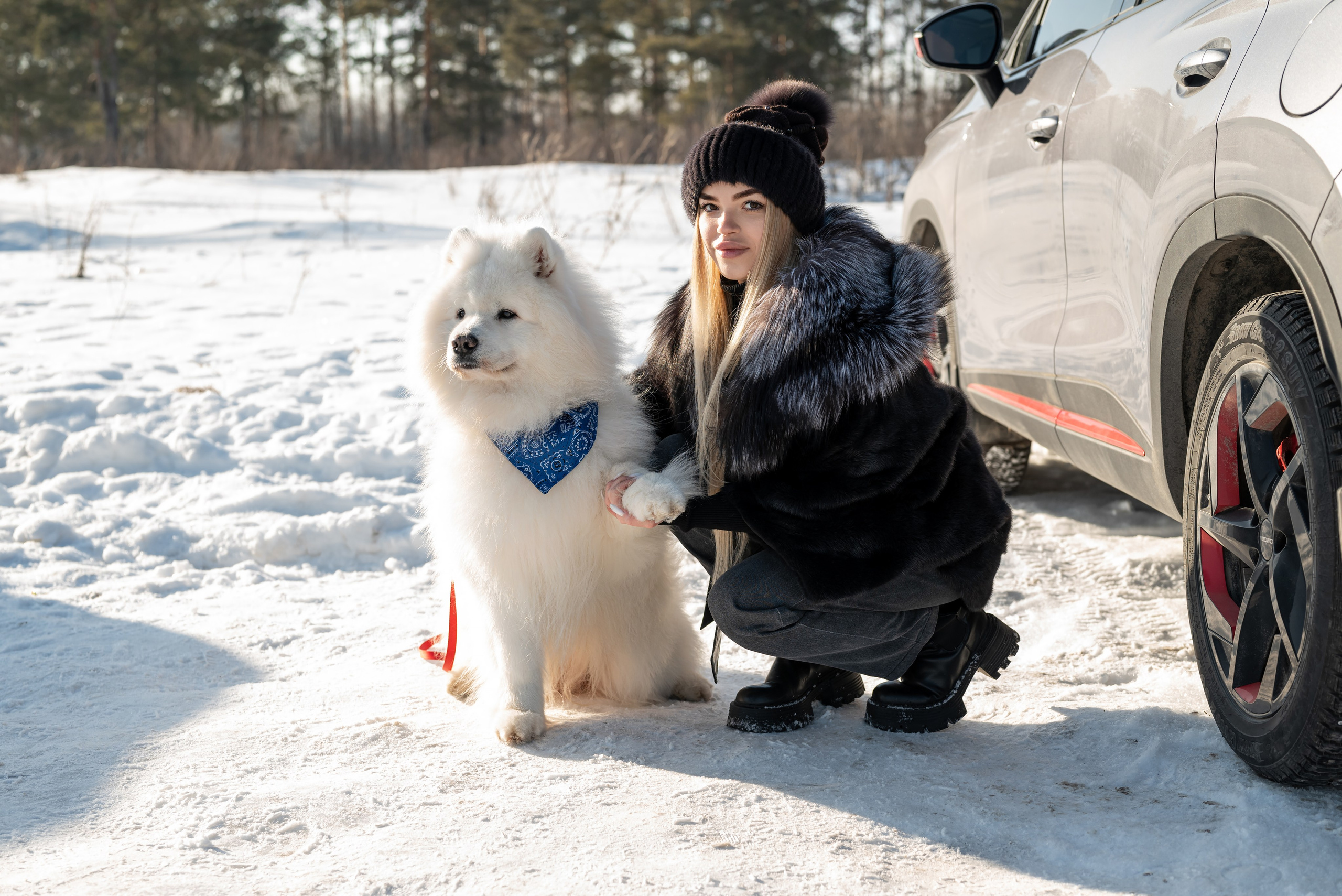 Фотопроект с Платоном и машиной на улице. Фотограф в городе Салават