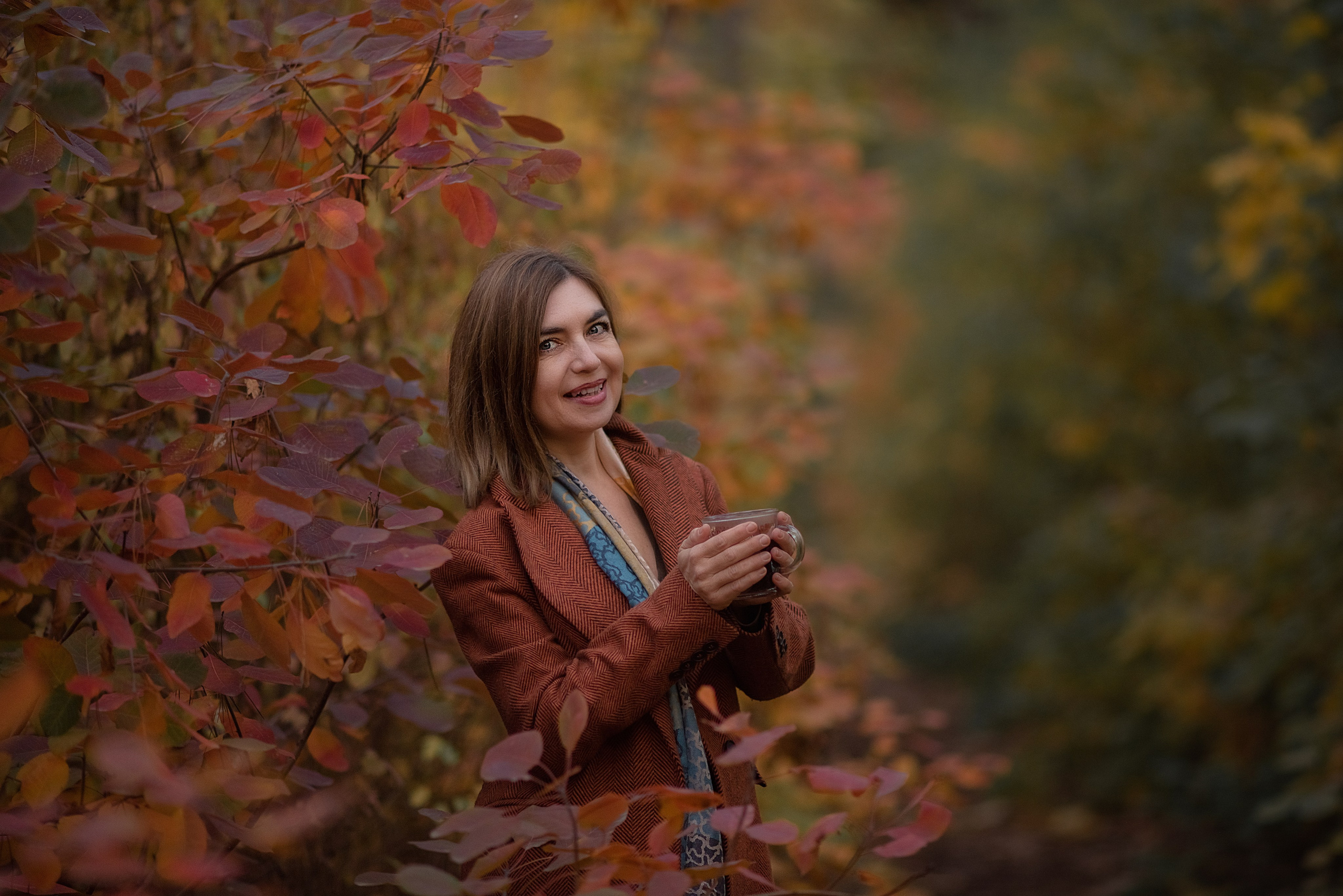 Света в осеннем лесу. Семейный, детский и женский фотограф в Ростове-на-Дону Кирилина Екатерина