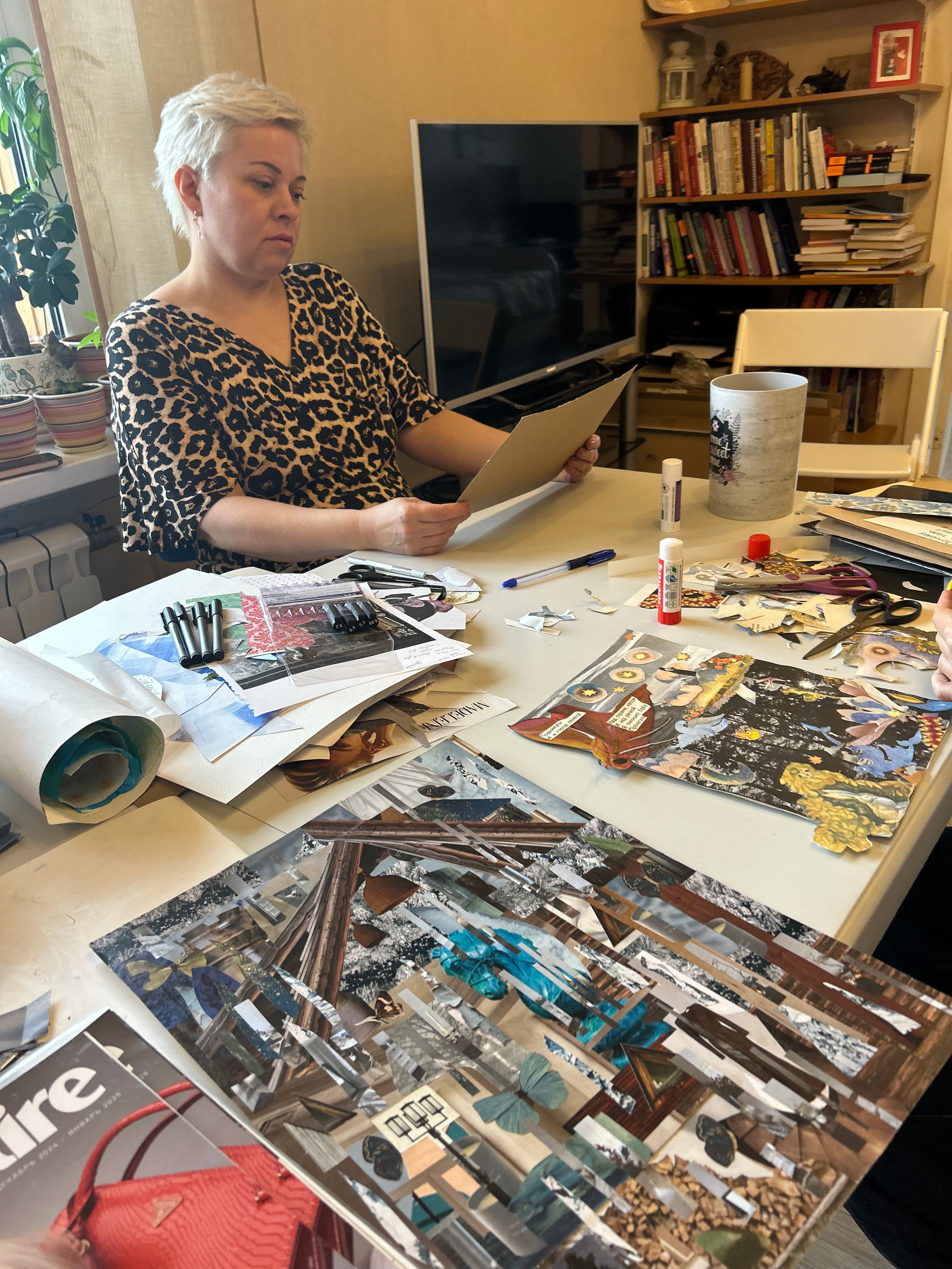 Коллажный клуб. Коллажи Анны Колесовой (Ню)