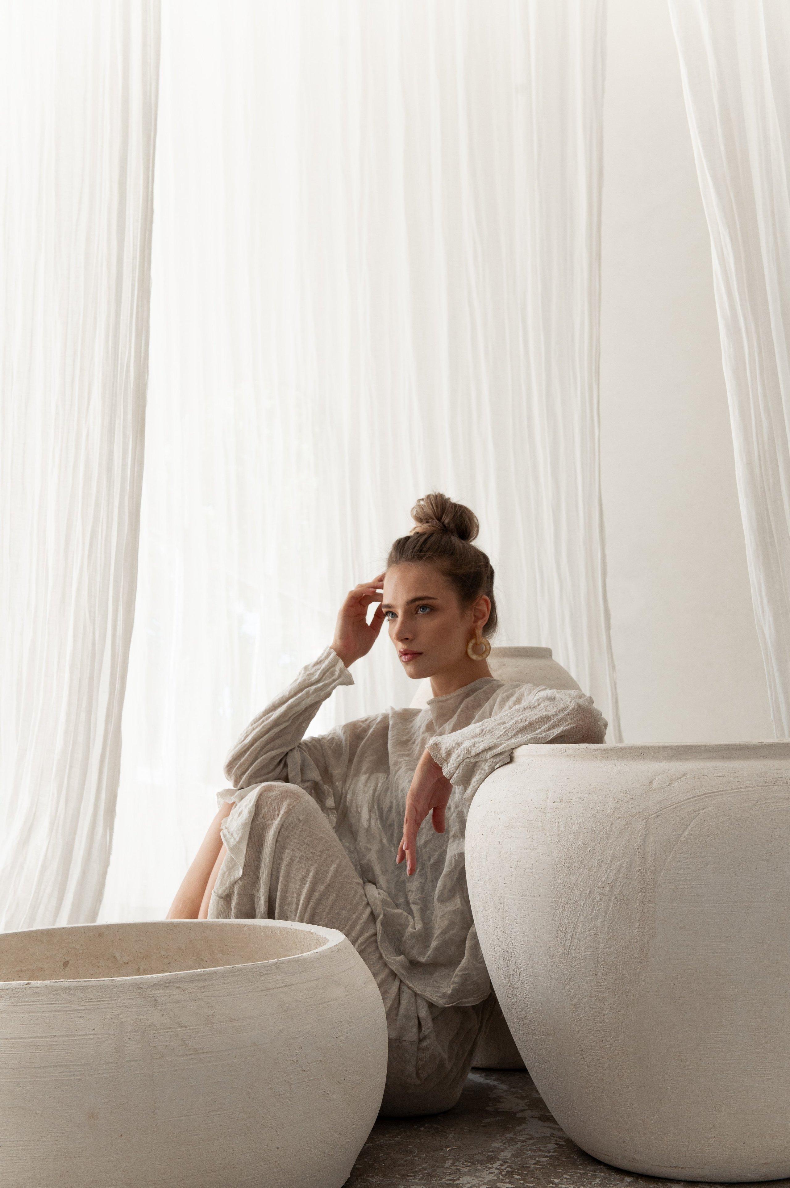 Wabiramy. Текстурная керамика для интерьера и дизайна. Екатерина Бакурова — контент фотограф, женский фотограф в Краснодаре