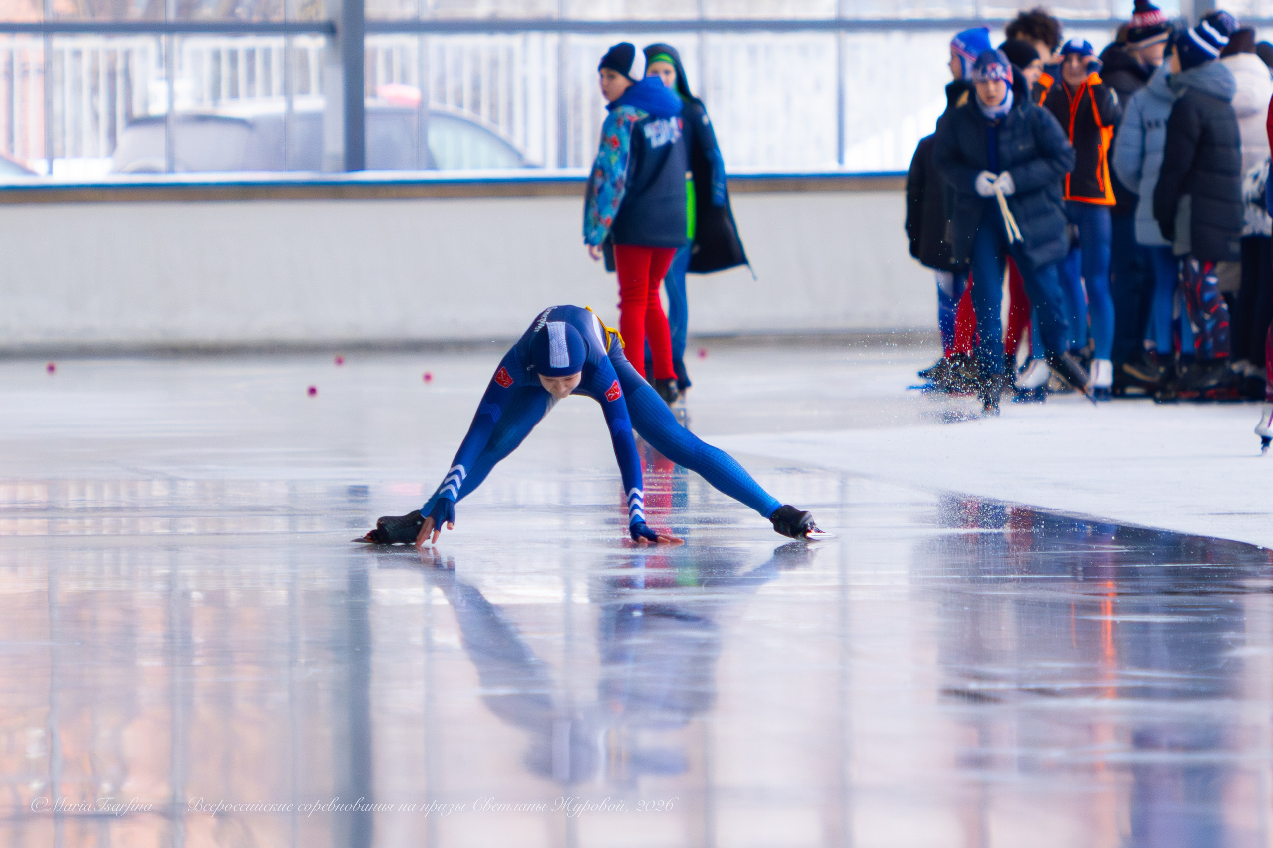 Конькобежный спорт. Спортивная съемка Мария Царфати