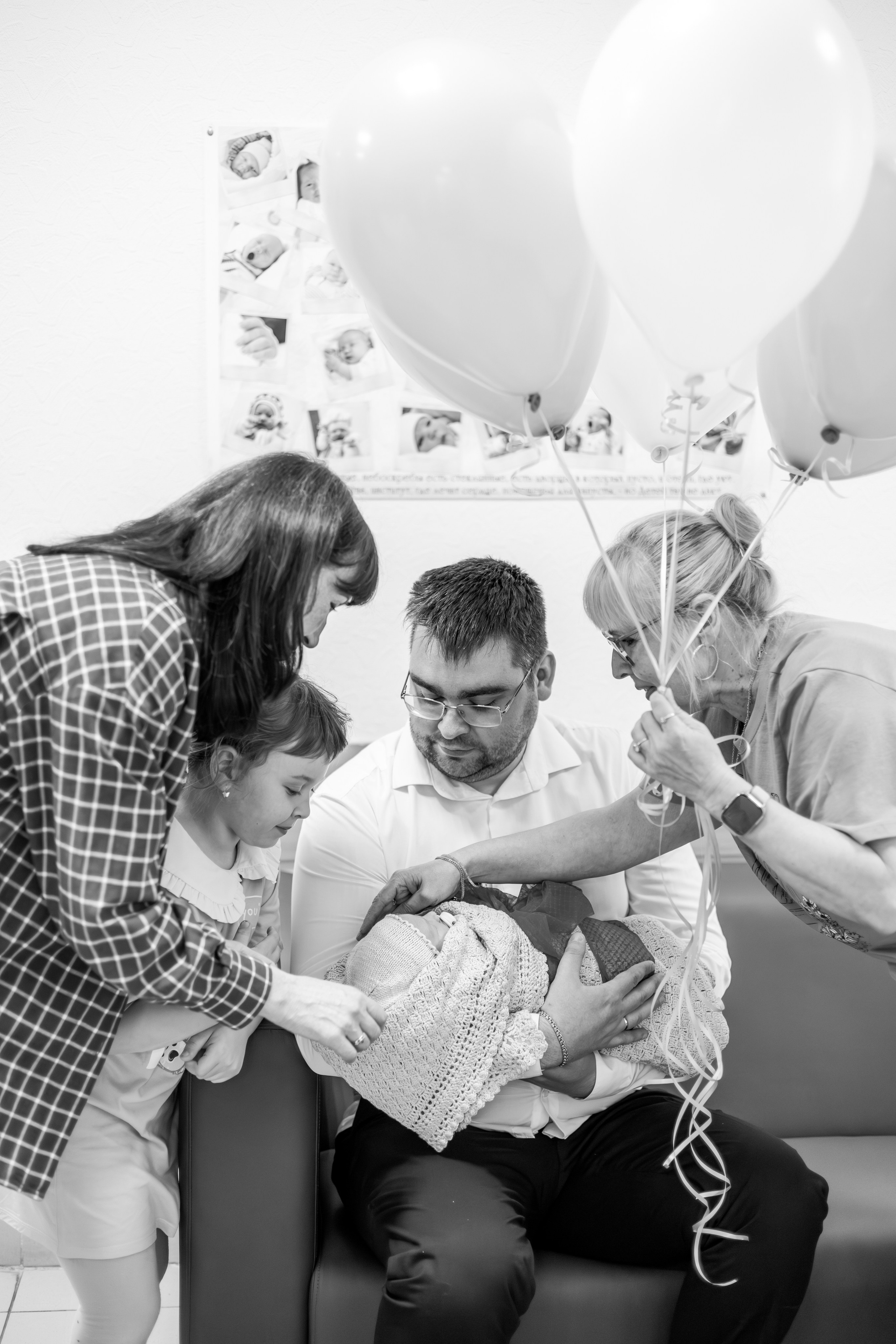 Семья — роддом № 36 Семеновы. Свадебный и семейный фотограф в Санкт-Петербурге Макеева Наталья