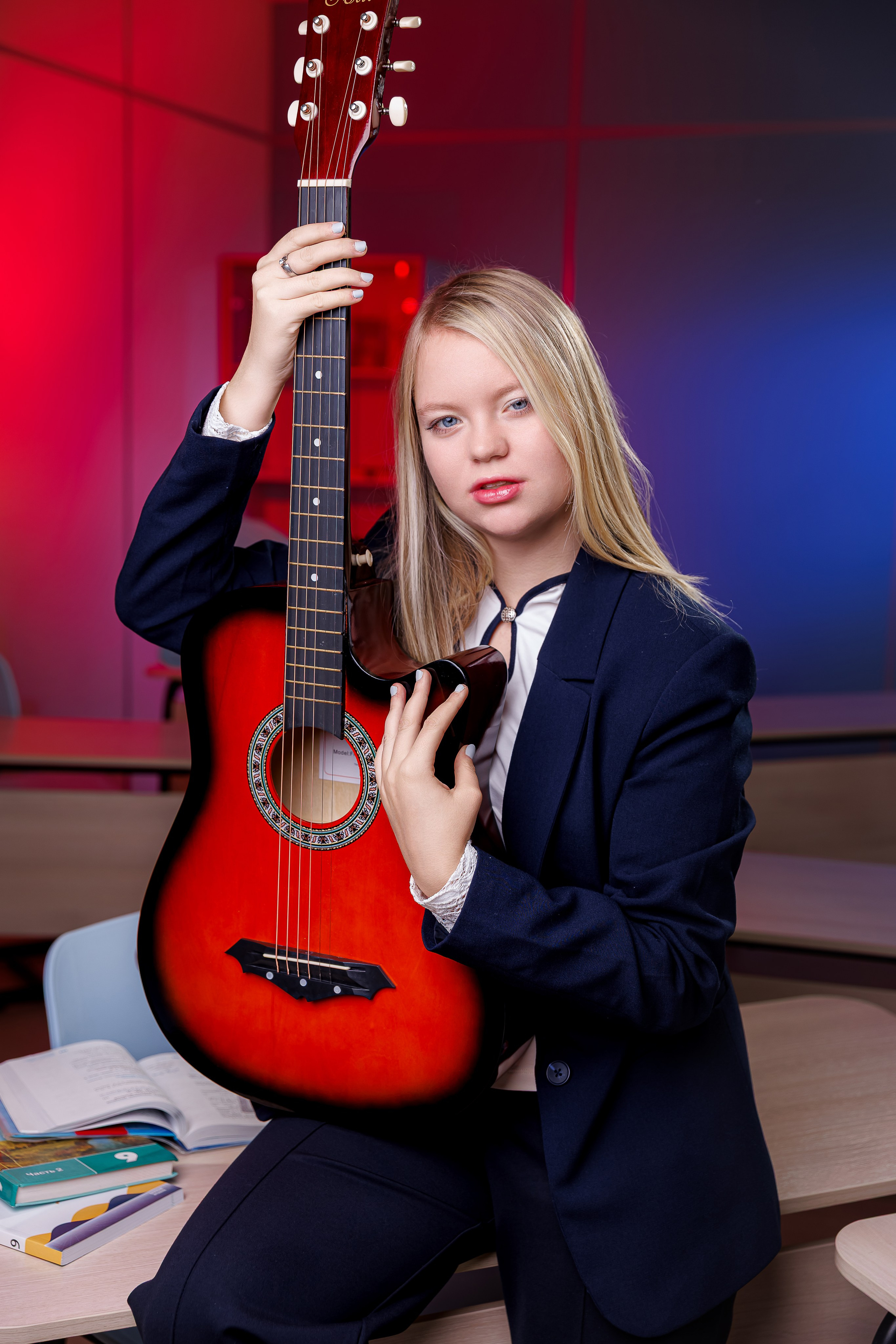 Портреты с цветной подстветкой. Семейный и детский фотограф Комина Елена, Власиха, Одинцово