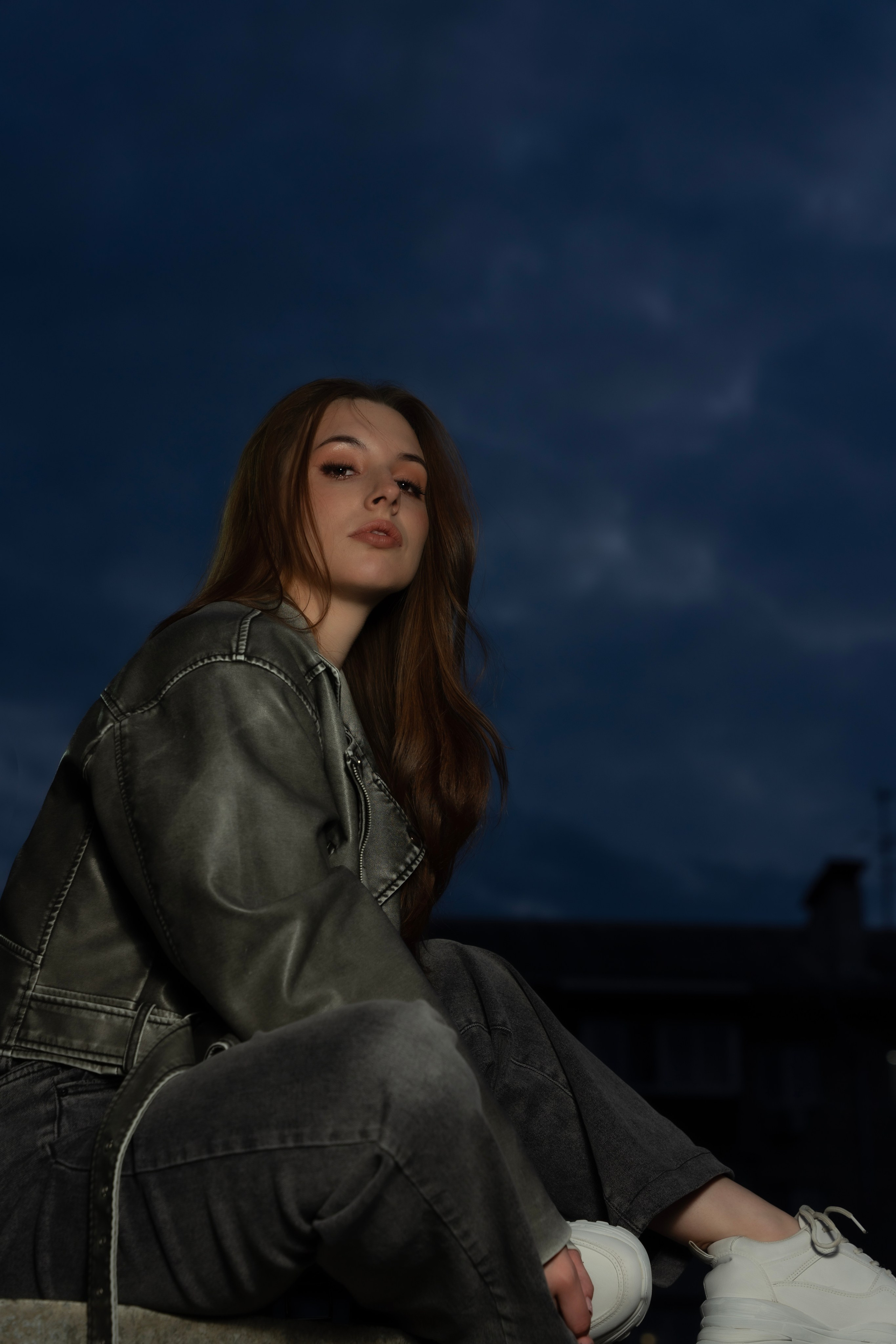 Ночная съемка в городе. Женский, семейный фотограф в г. Уссурийске Марина Гусарова