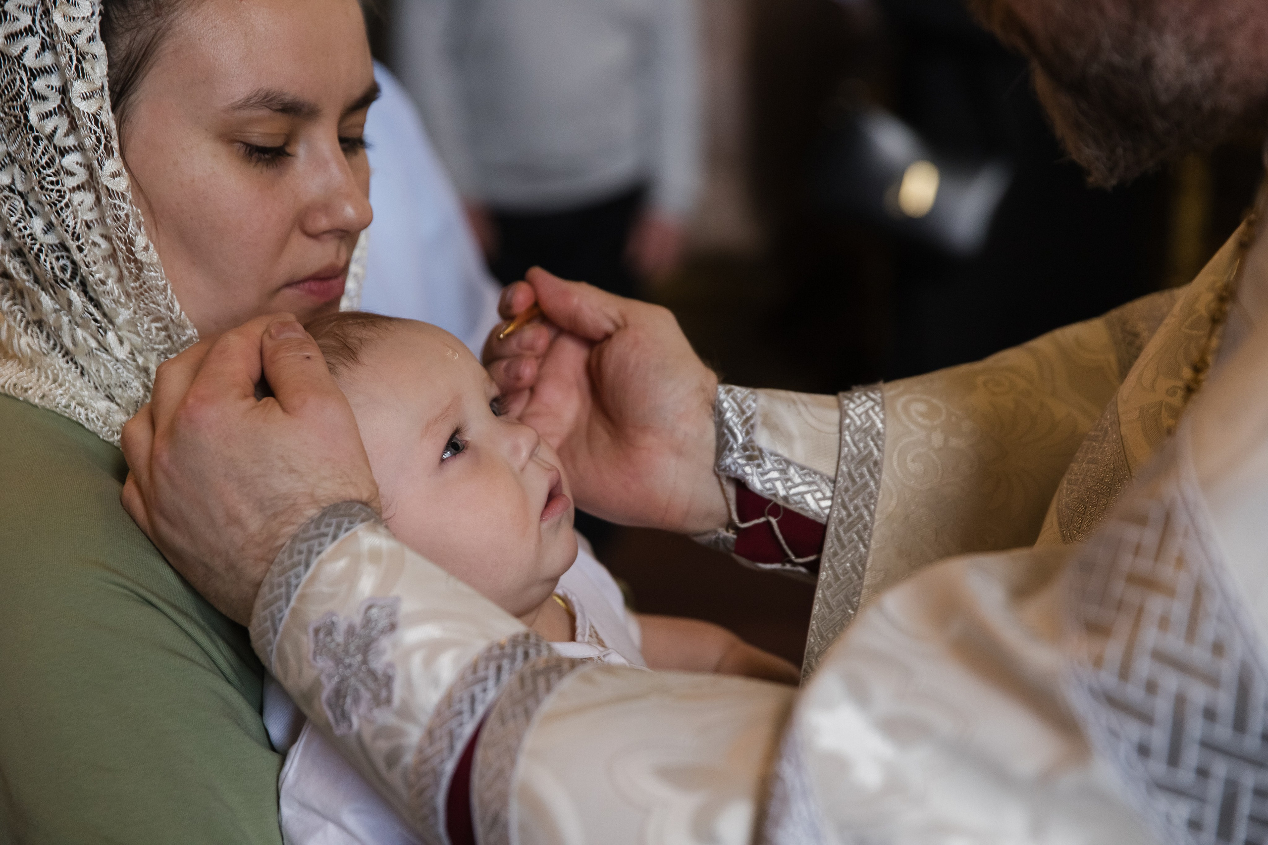 Таинство крещения. Фотограф в спб Александр Потапов