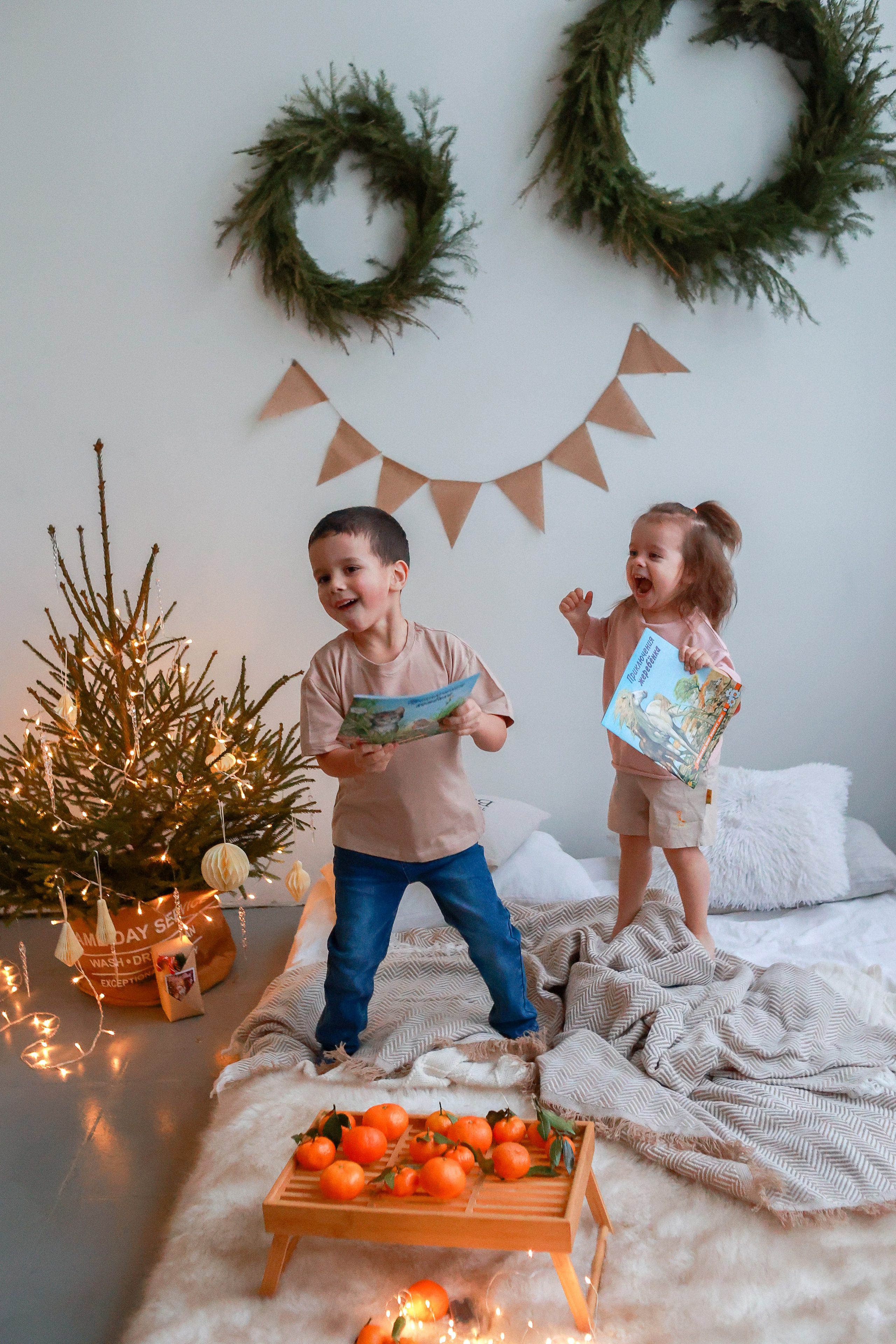 Новогодняя съемка в Санкт-Петербурге