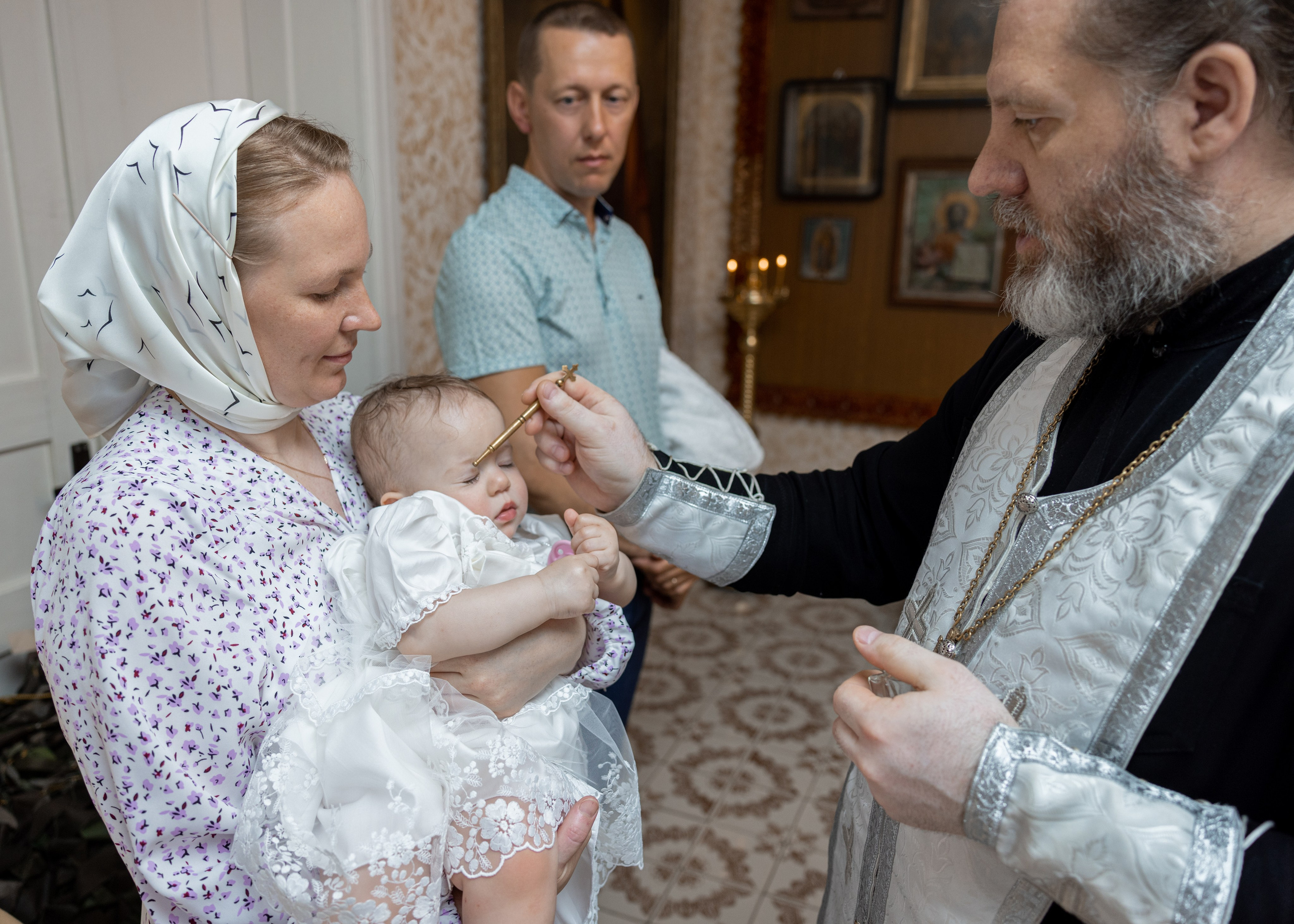 Крещение Елизаветы. Школьный и семейный фотограф в городе Тамбов и Моршанск Елена Федорова