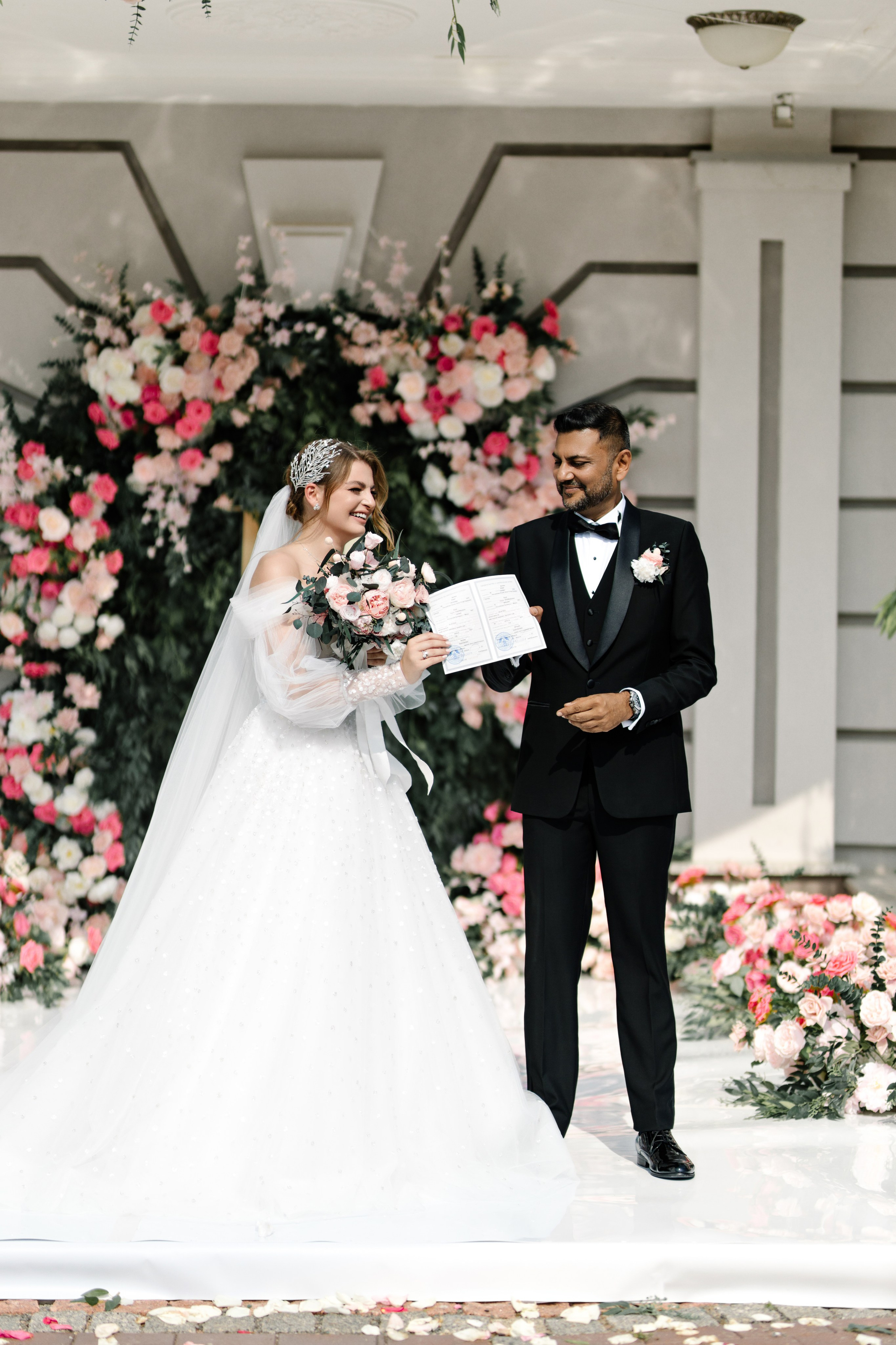 Рохит & Дарья. Организатор- Елена Гаманович. Главная