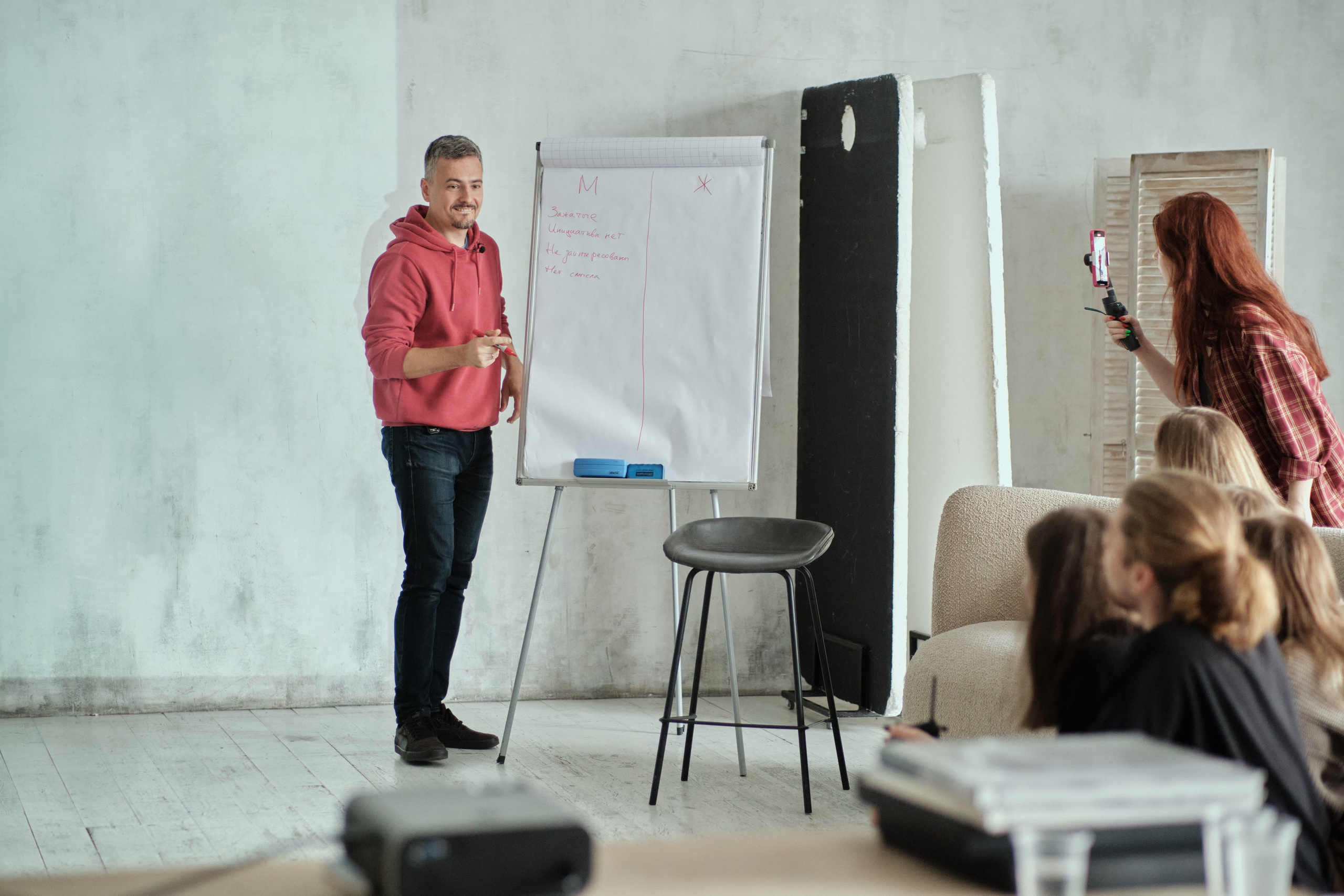 Лекция для фотографов компании Giper Foto. Фотограф Сергей Катаев