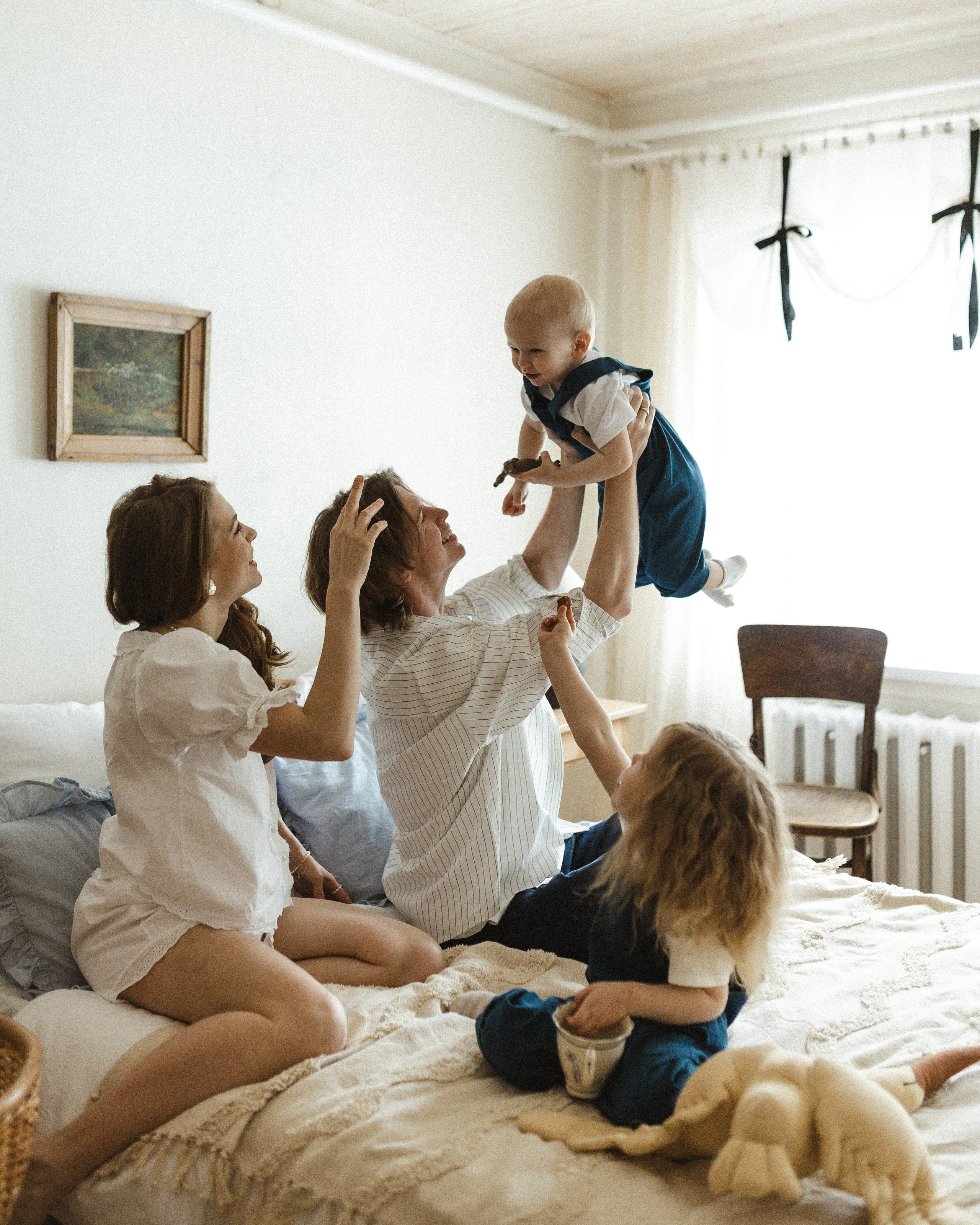Смех слёзы и сырники. Семейный фотограф в Москве Алина Савченко