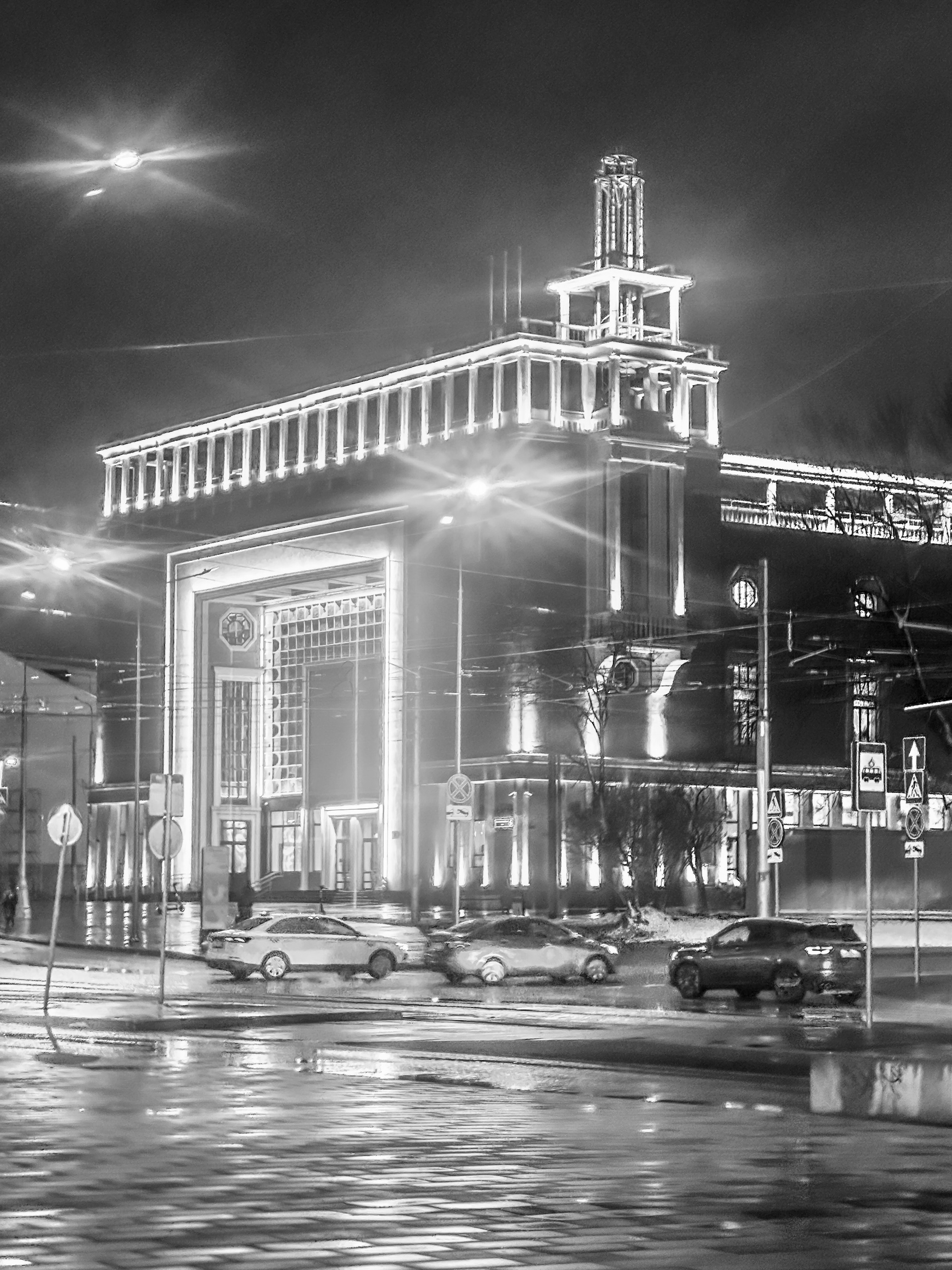Весна 2026 ЧБ. Фотограф в Москве — Рина Серёгина