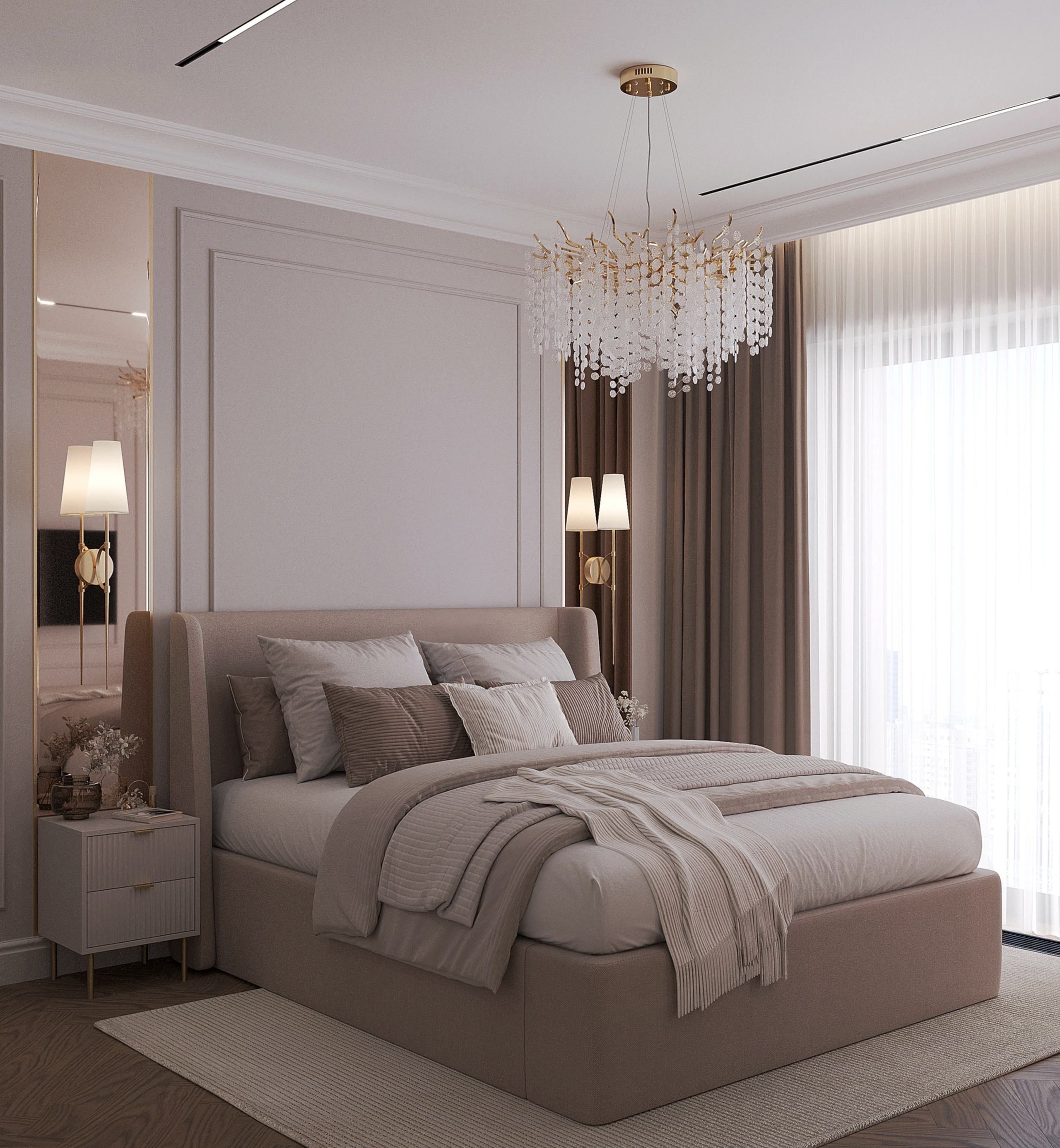 Проект ЖК City Bay Москва. Студия дизайна интерьера Лактионовой Елены