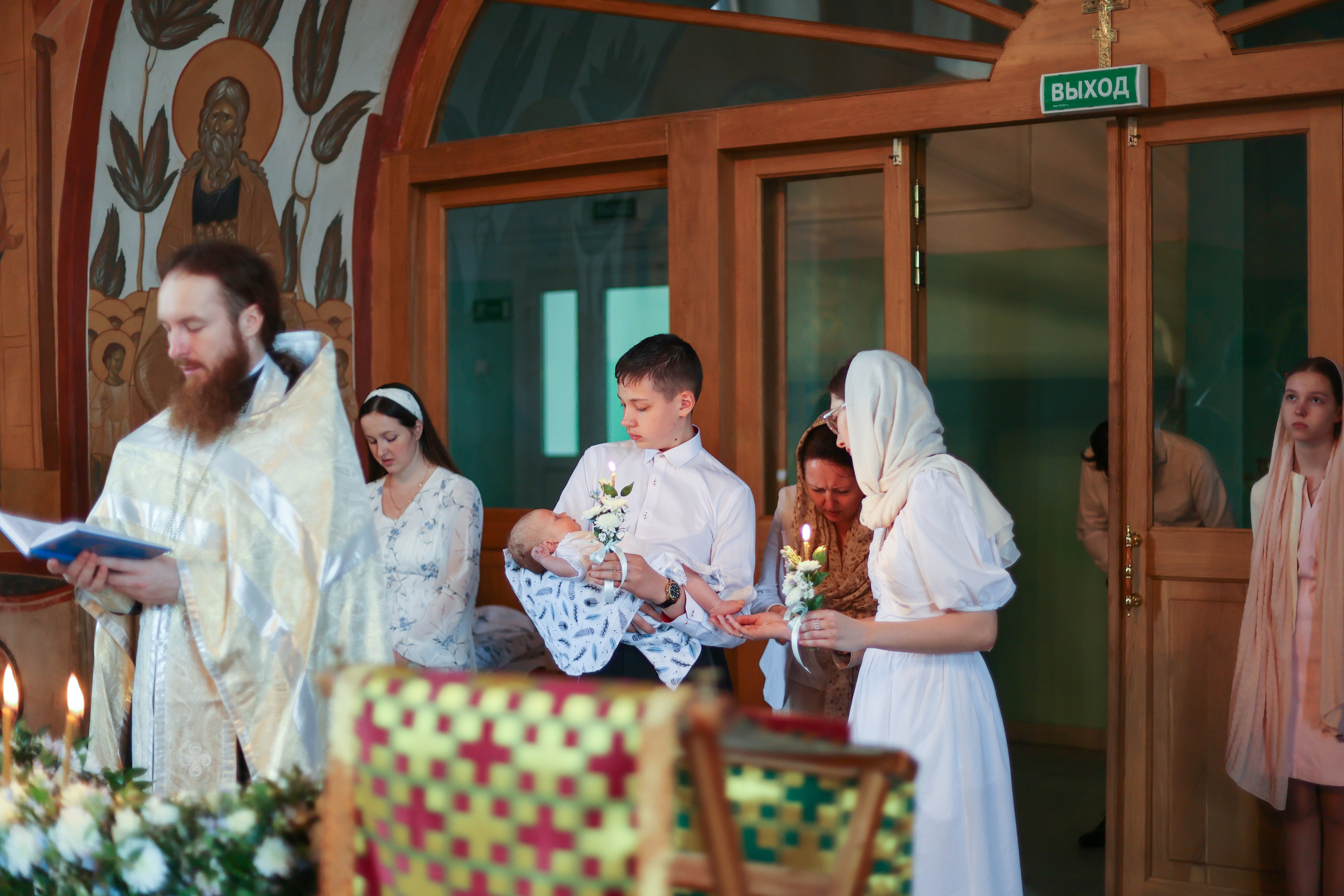 Крещение, Свято-Троицкая Сергиева Лавра. Фотограф новорожденных. Детский и семейный фотограф Марьяна Юдина
