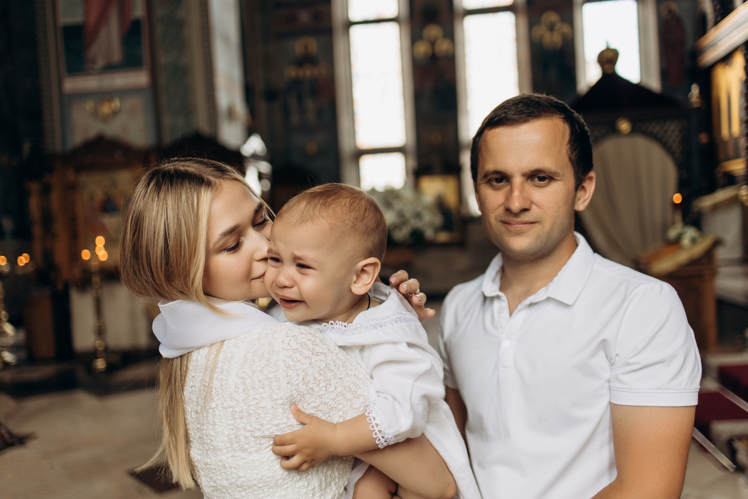 Крещение Радмира. Самый теплый фотограф в Краснодаре Рябоконь Ксения