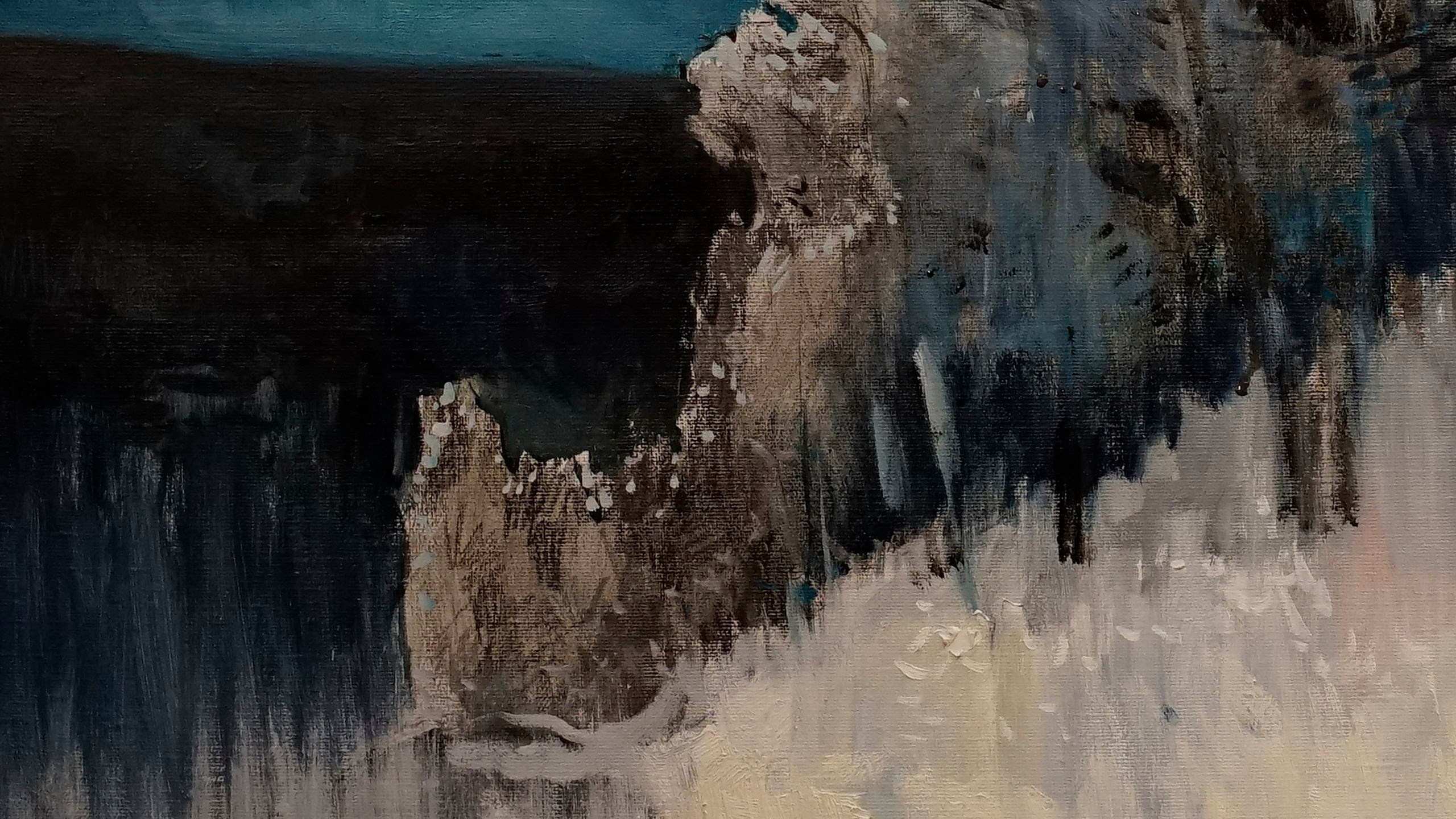 2024. Paintings by the artist Sergey Ratchin