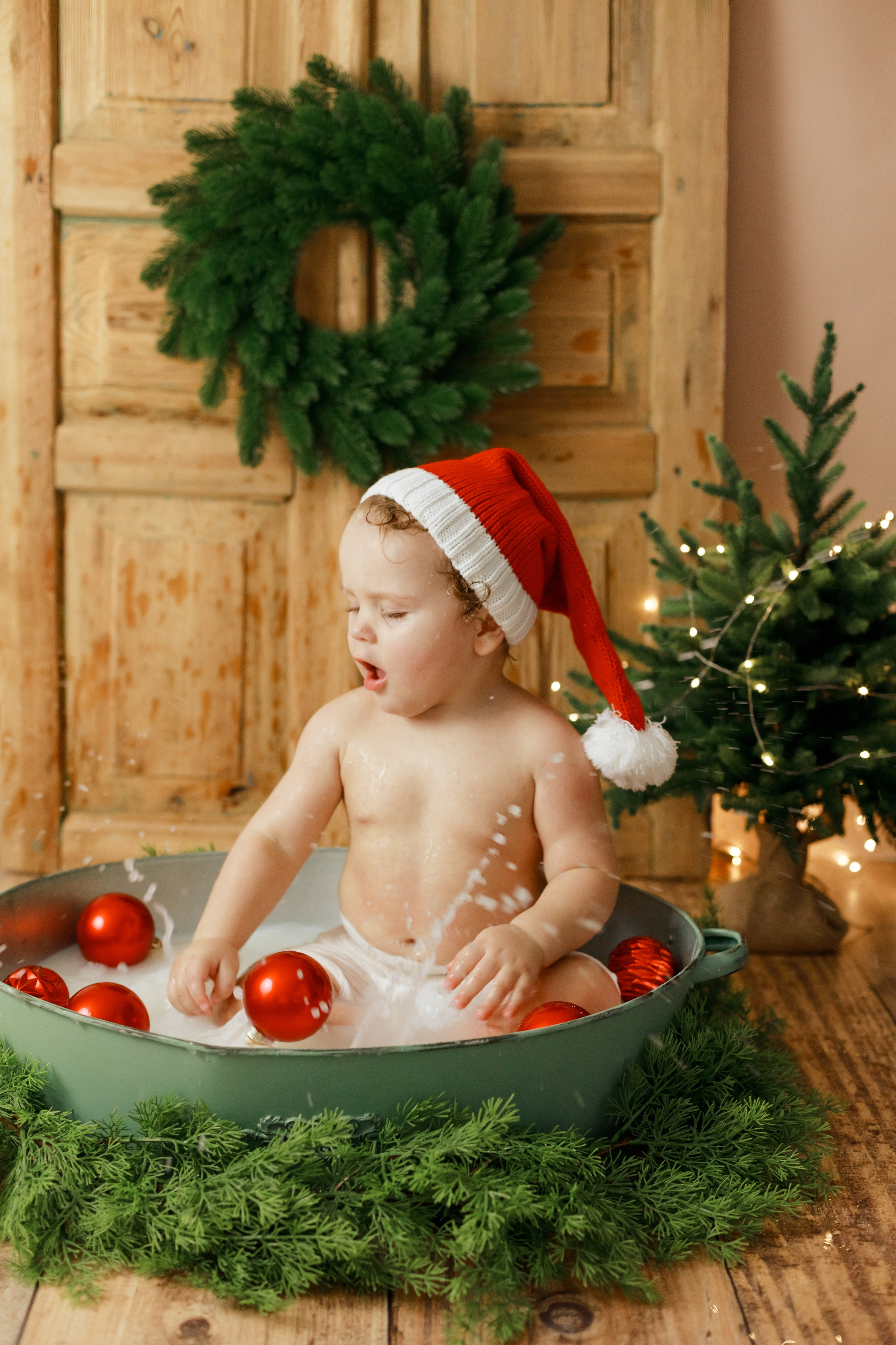 Съемка годика и новогодняя фотосессия. Детский и семейный фотограф в Краснодаре Альбина Морозова