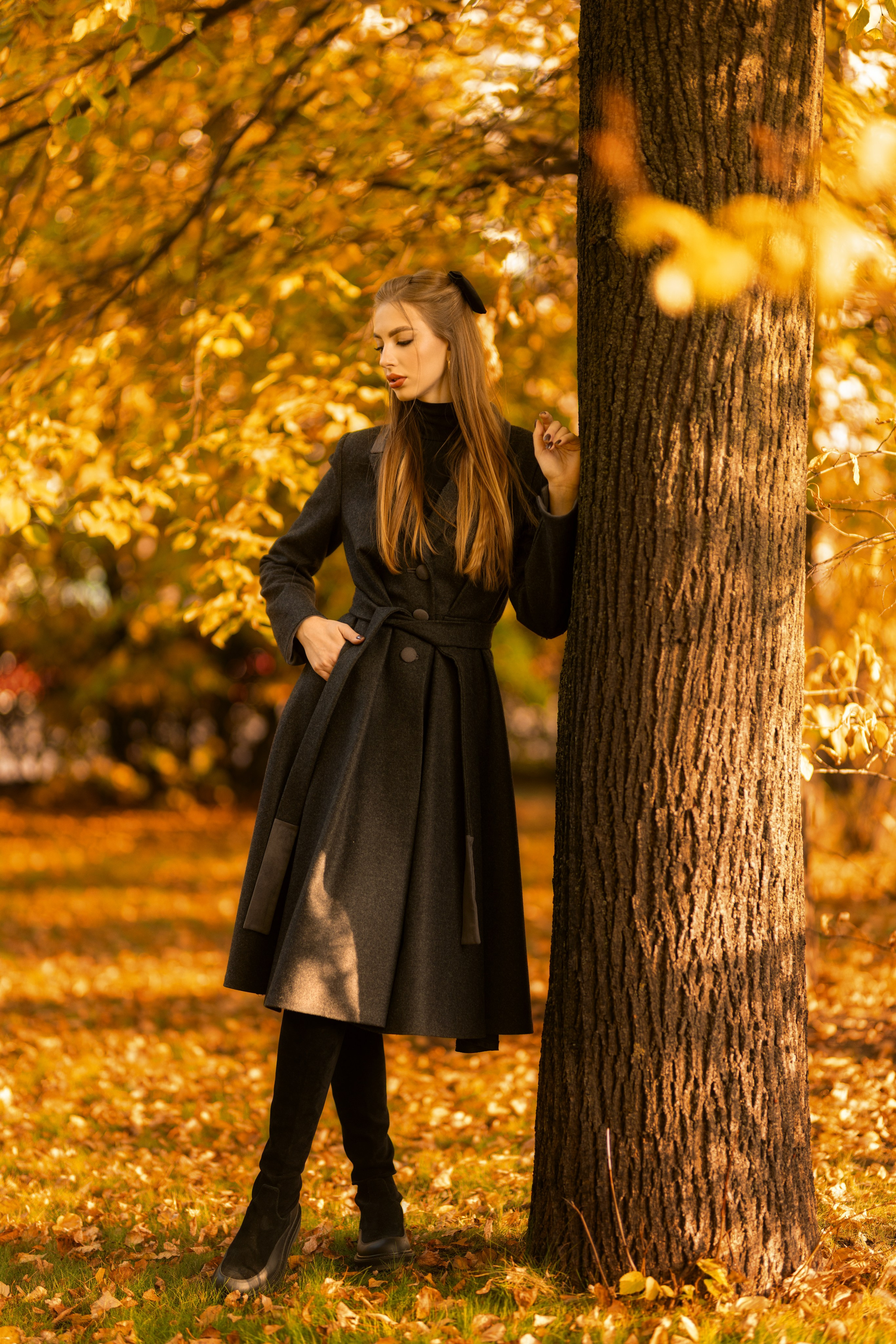 Осенний фотосет с Ксенией в формате для «себя». Дмитрий Шульгин, портретный фотограф в Воронеже